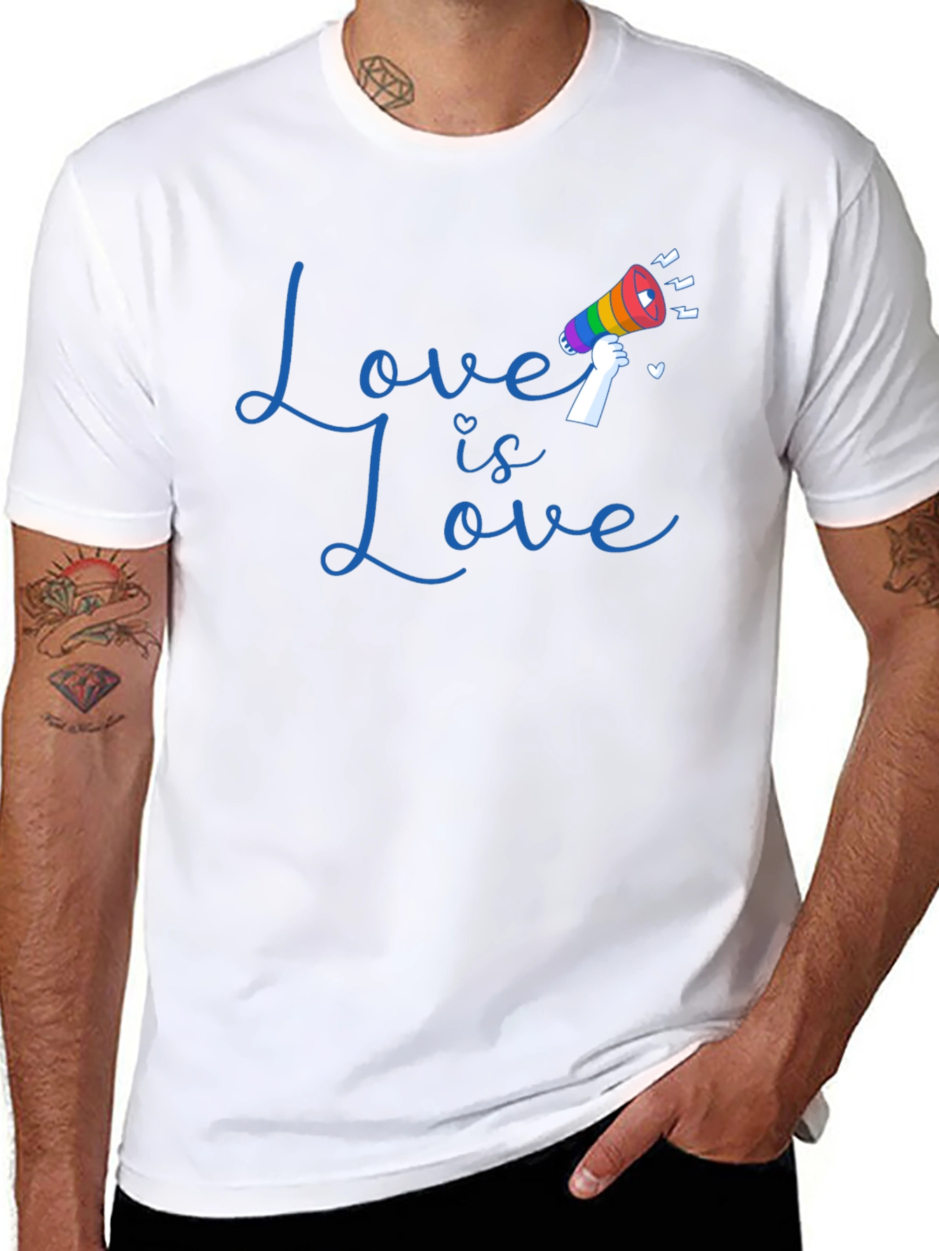 Love is Love LGBTQ+ Pride T-Shirt