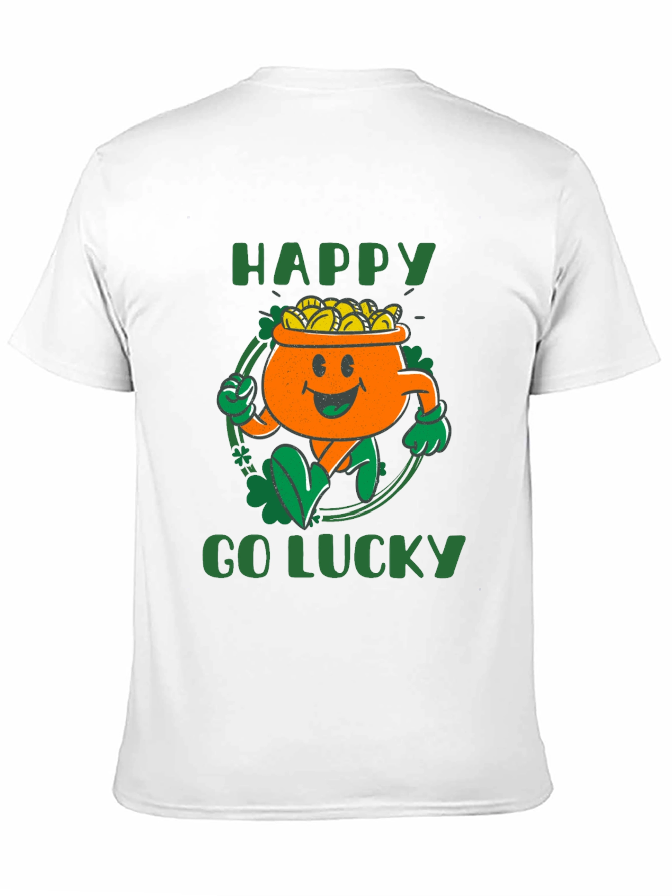 St. Patricks Day Graphic Tee - Happy Go Lucky