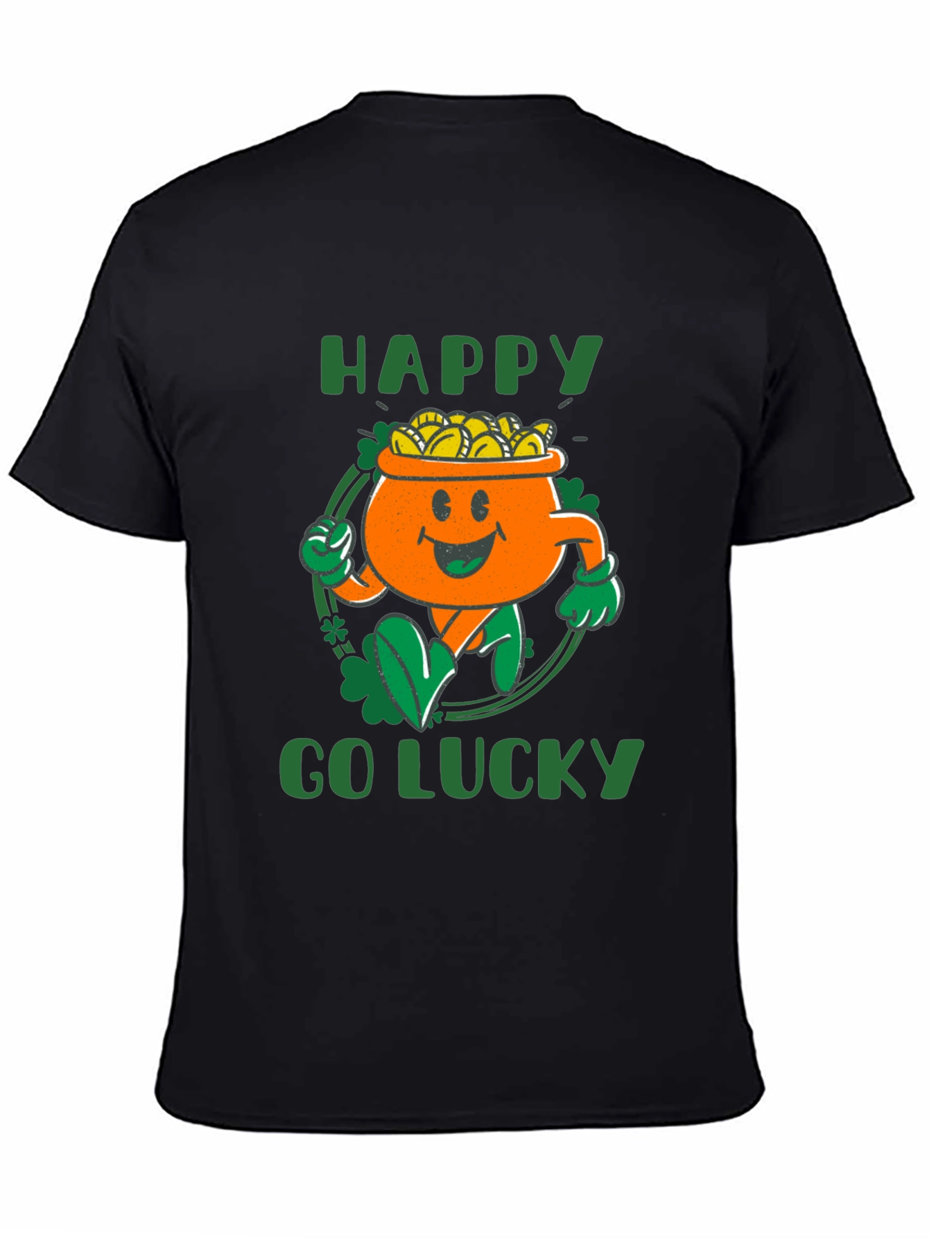 St. Patricks Day Graphic Tee - Happy Go Lucky