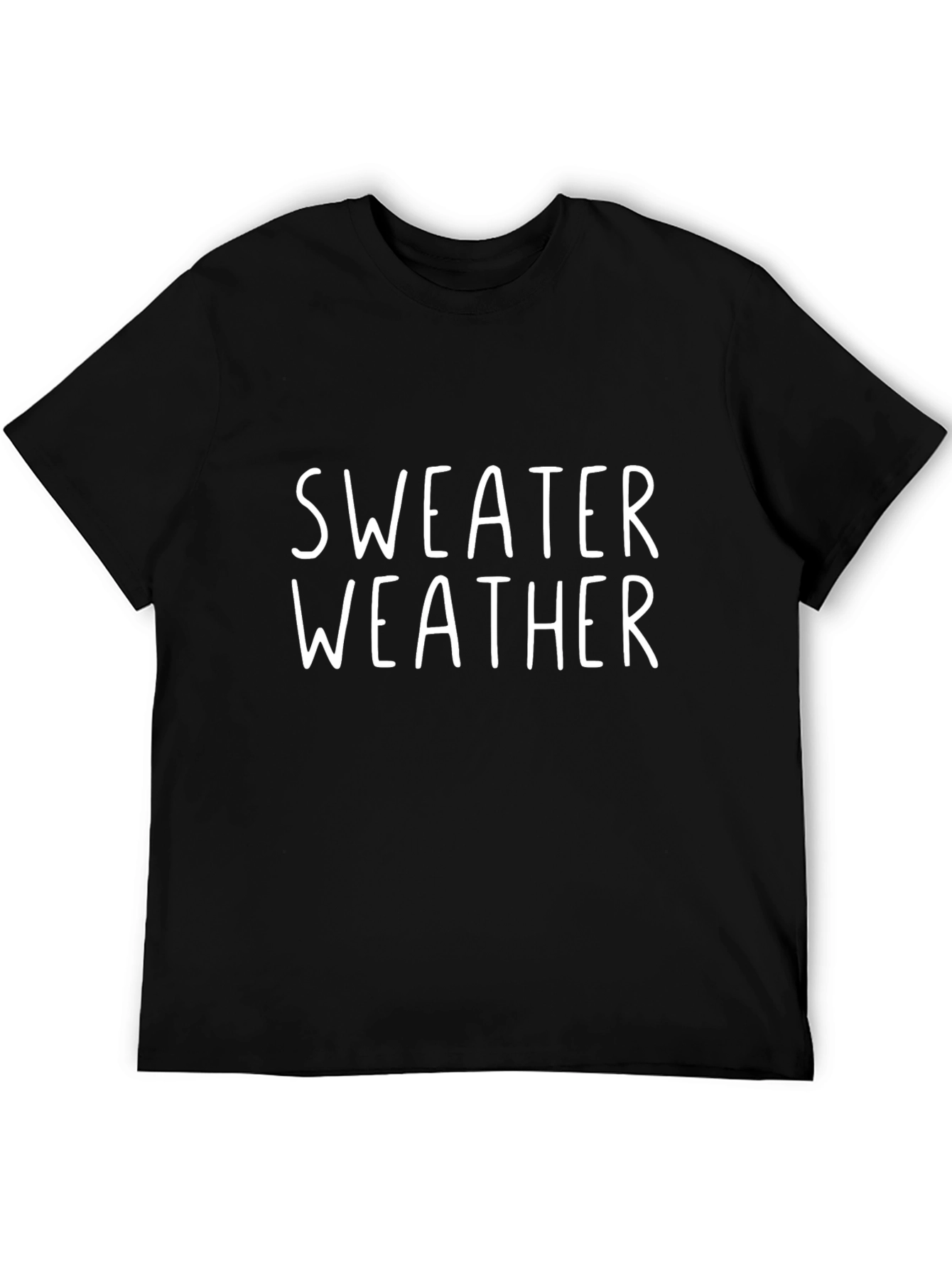 Sweater Weather Graphic Tee - Soft Cotton Blend