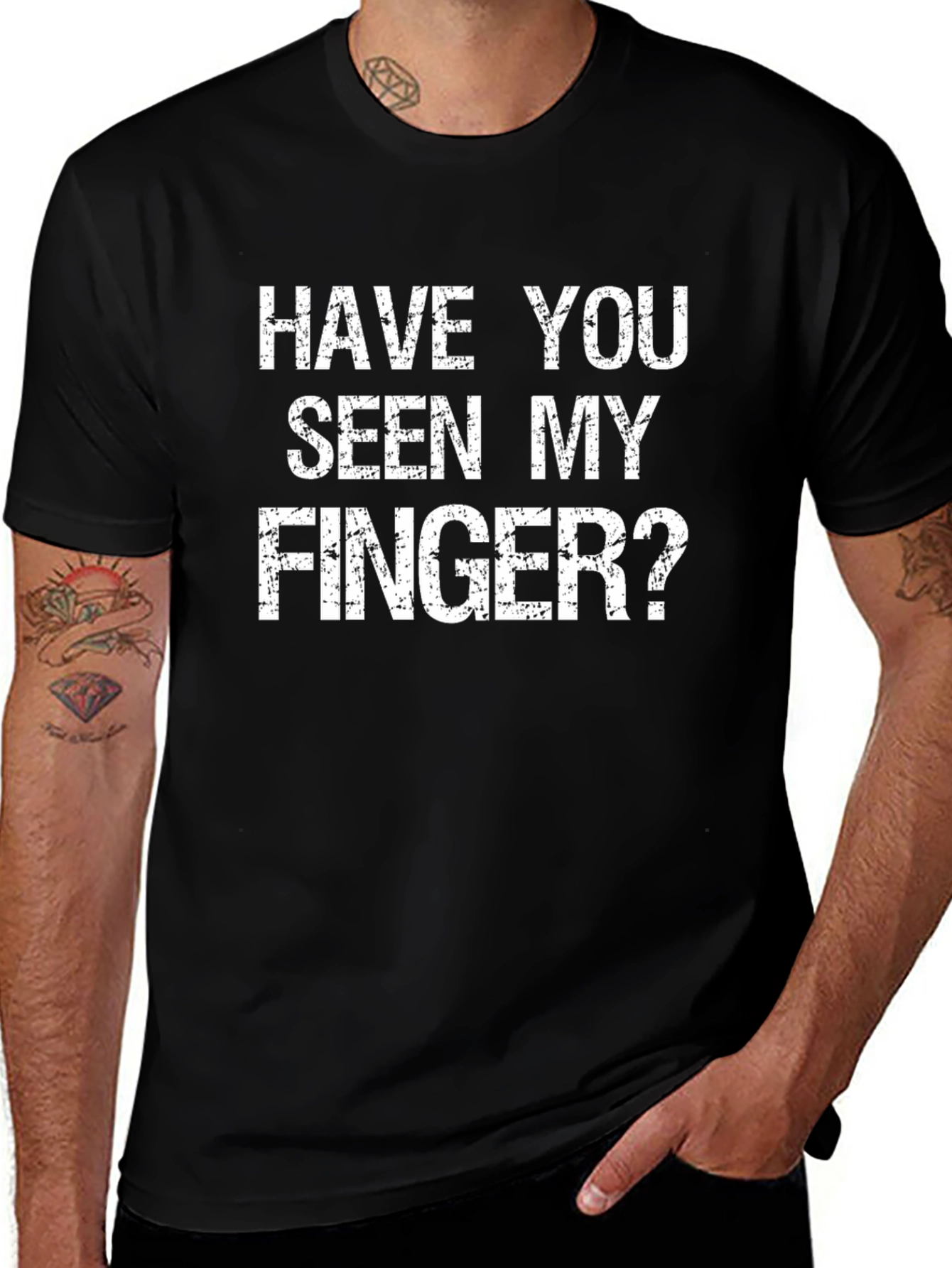 Have You Seen My Finger Graphic Tee