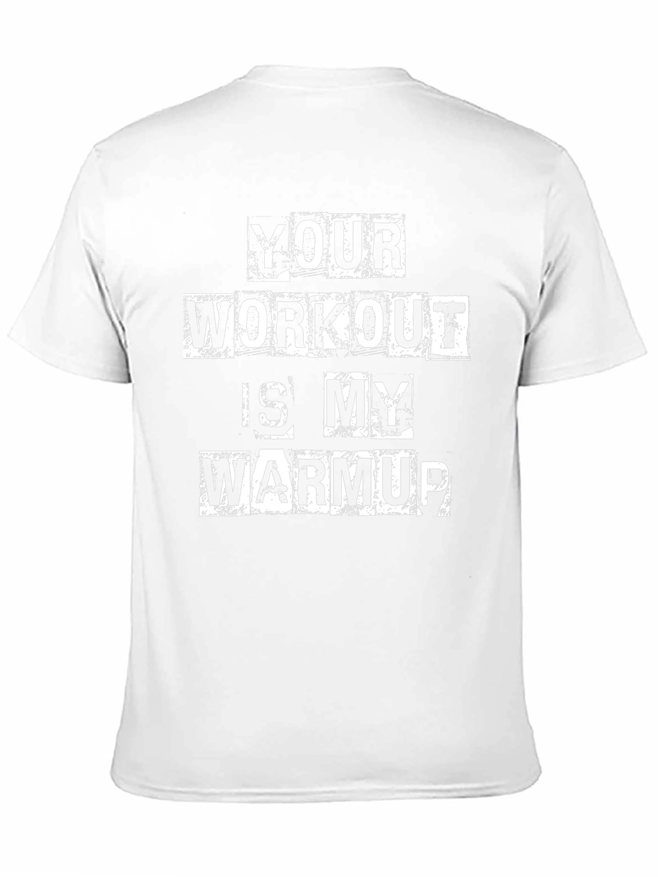 Workout Warmup T-Shirt - Gym Motivation