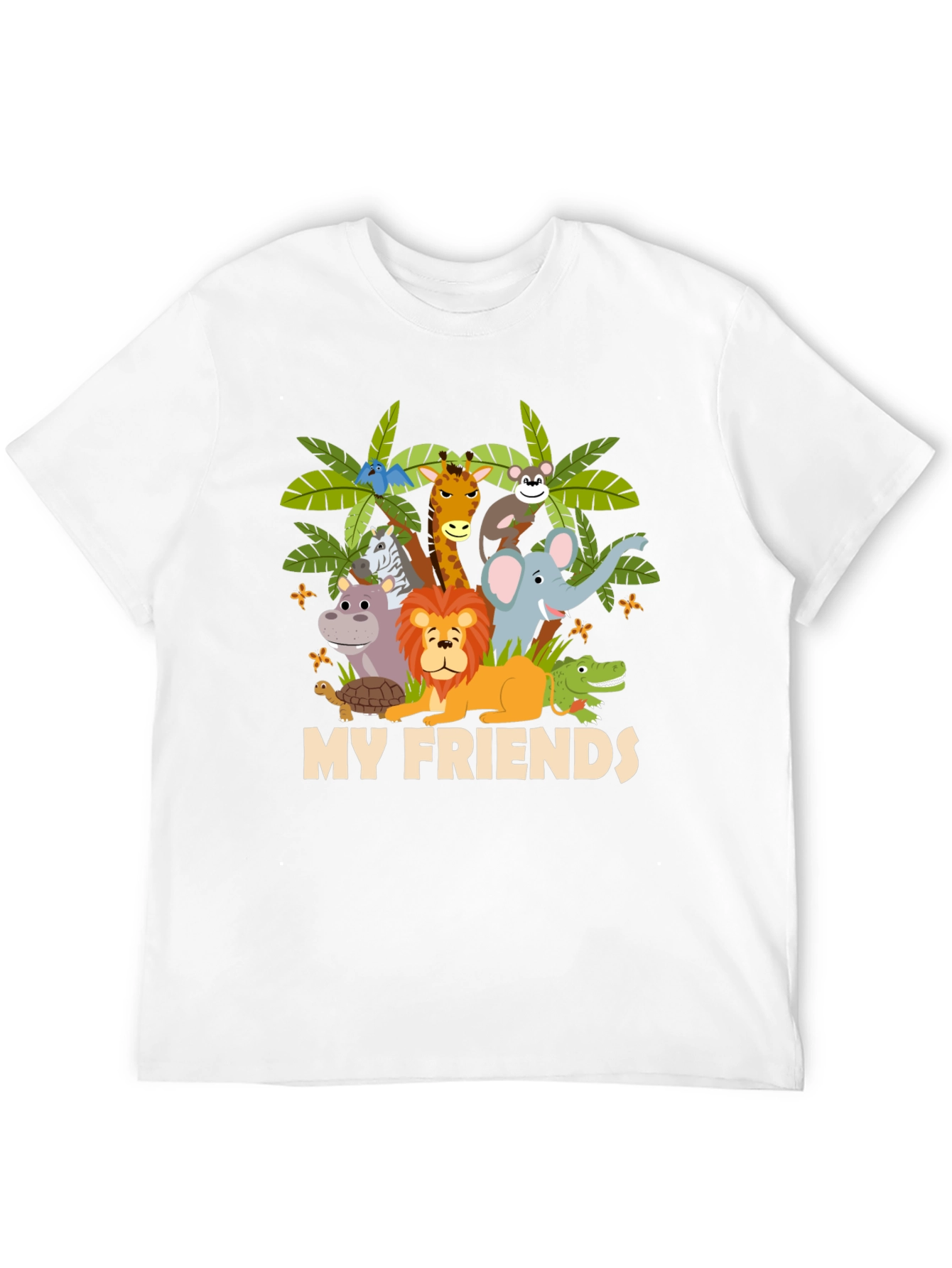 My Friends Graphic T-Shirt - Jungle Animals Tee