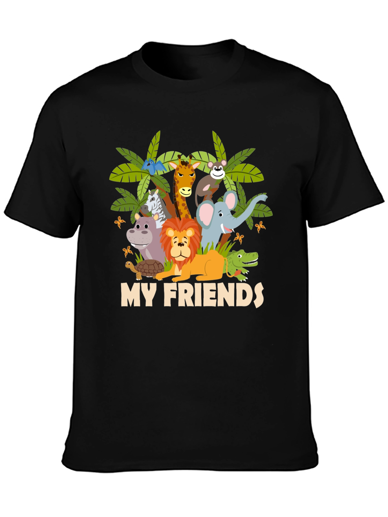 My Friends Graphic T-Shirt - Jungle Animals Tee