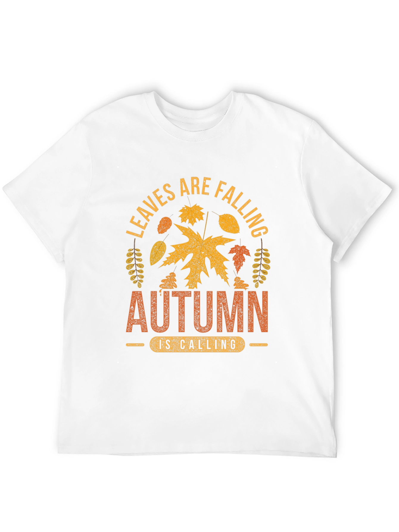 Autumn Leaves Falling T-Shirt - Cozy Fall Apparel