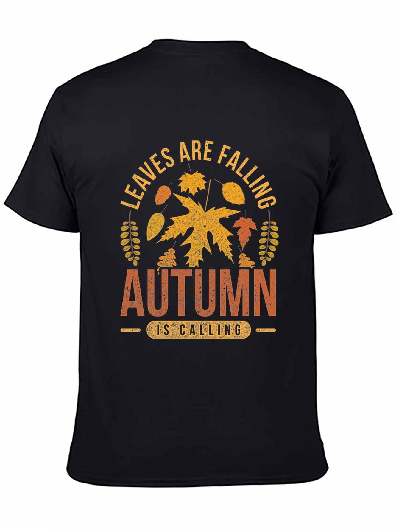 Autumn Leaves Falling T-Shirt - Cozy Fall Apparel