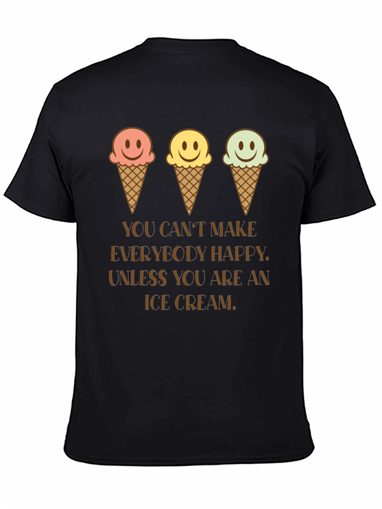 Ice Cream Happiness Graphic T-Shirt
