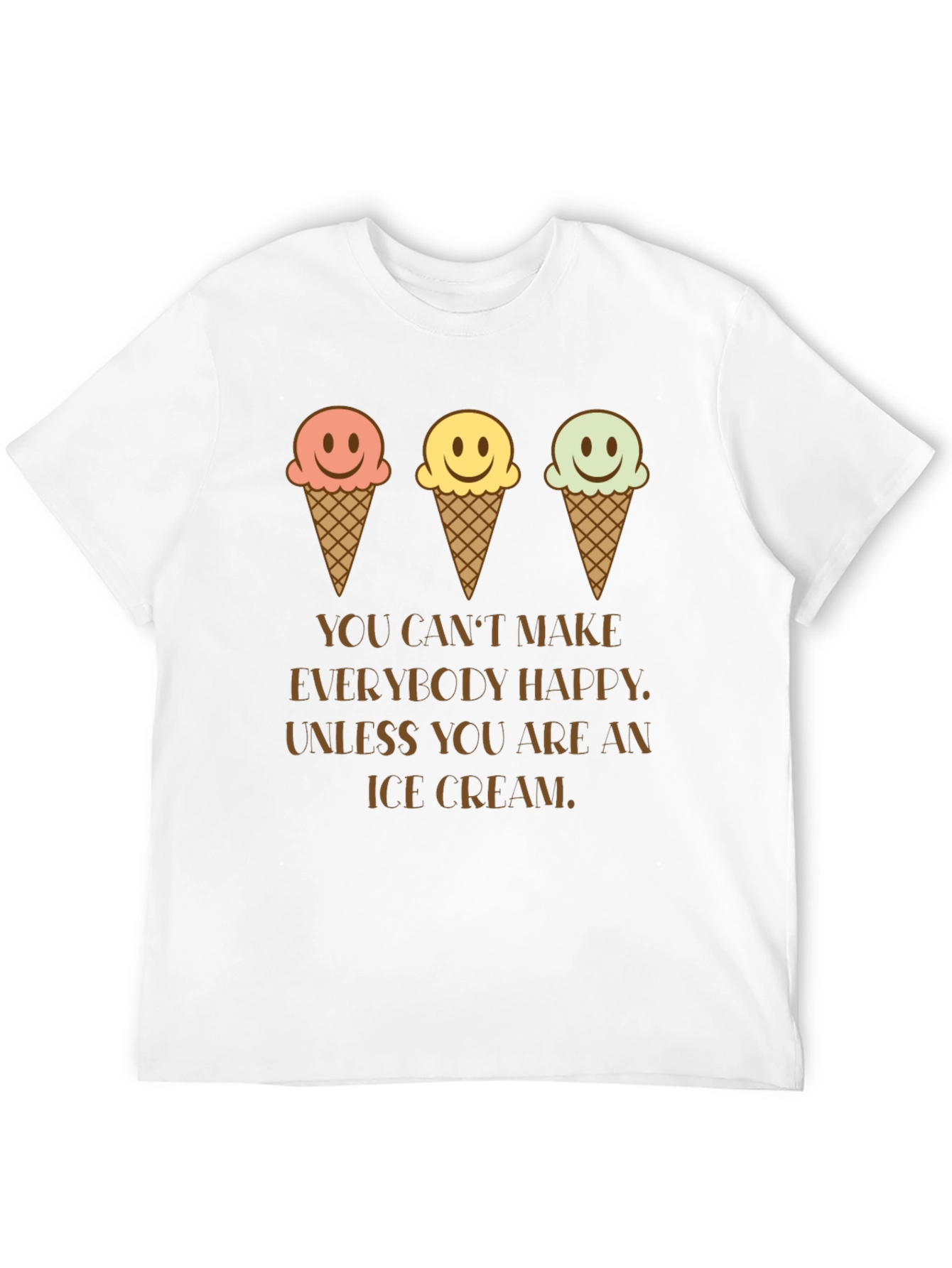 Ice Cream Happiness Graphic T-Shirt