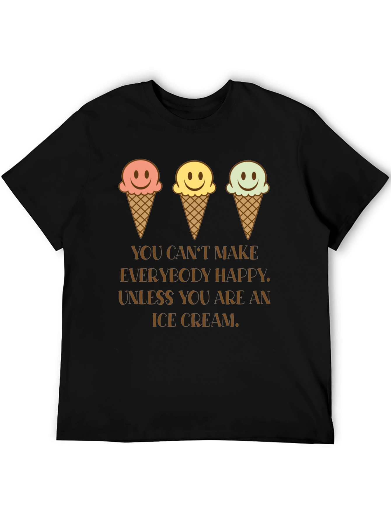 Ice Cream Happiness Graphic T-Shirt