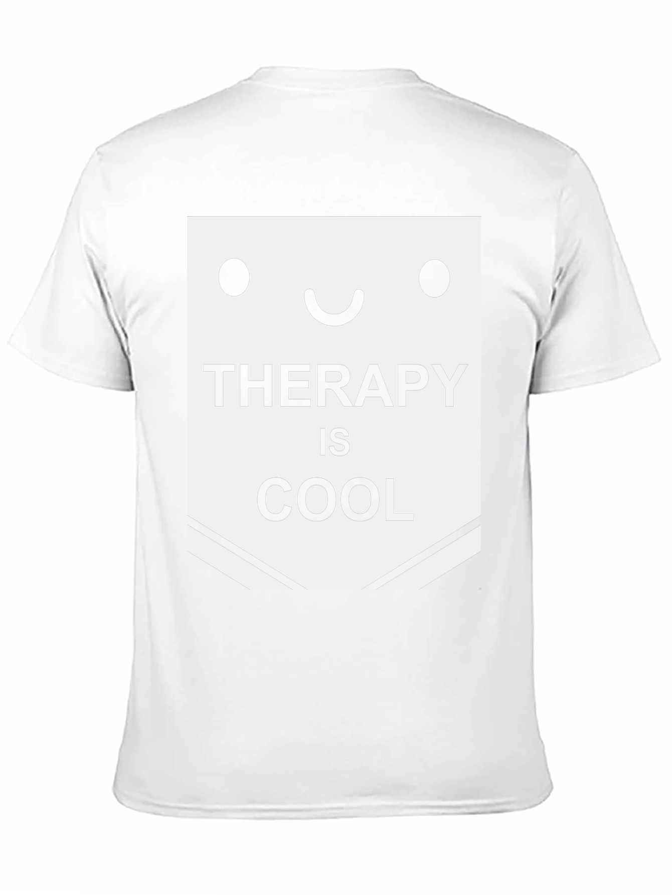 Therapy is Cool Graphic Tee - Black Cotton T-Shirt