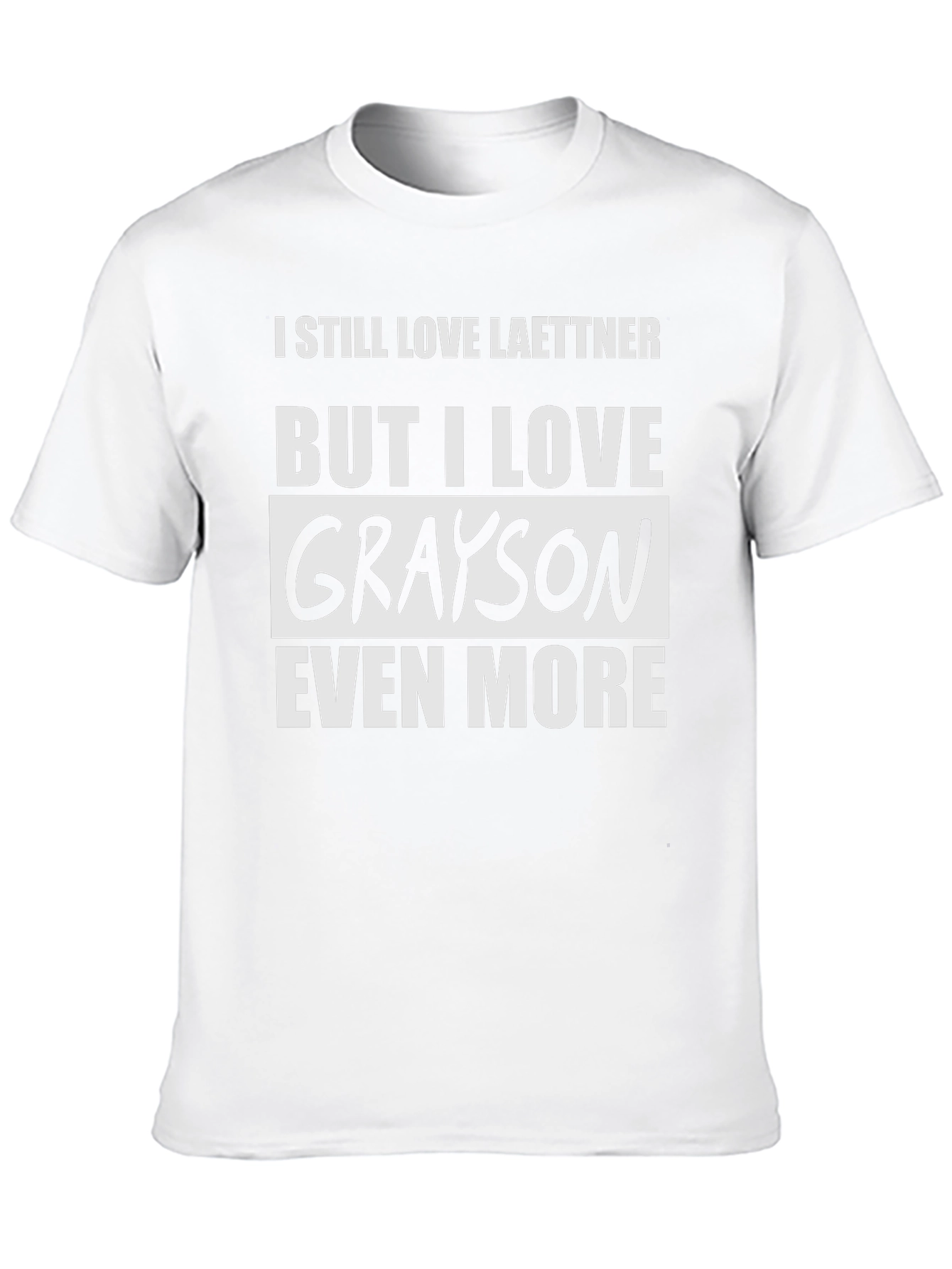 I Love Laettner Grayson T-Shirt