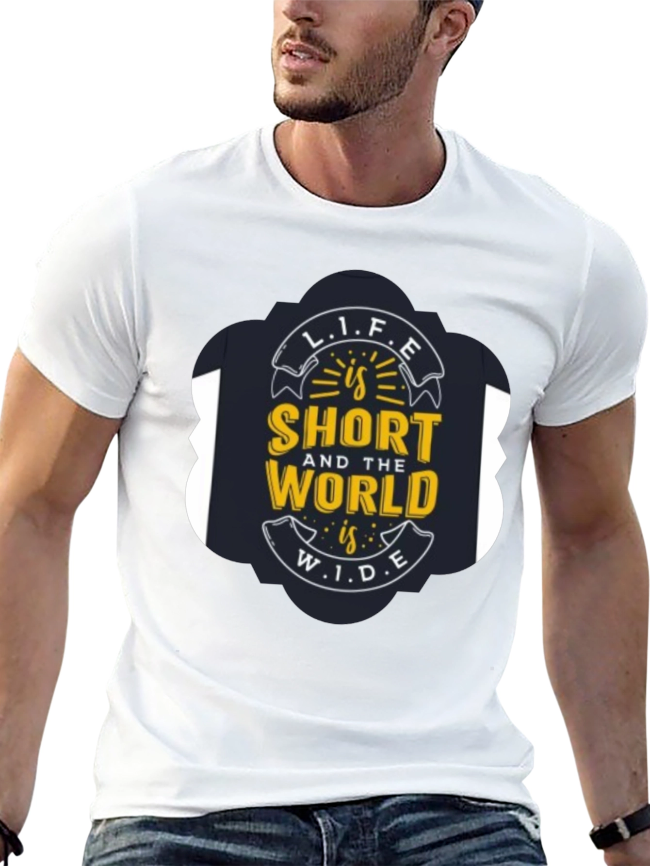 Life is Short Graphic T-Shirt