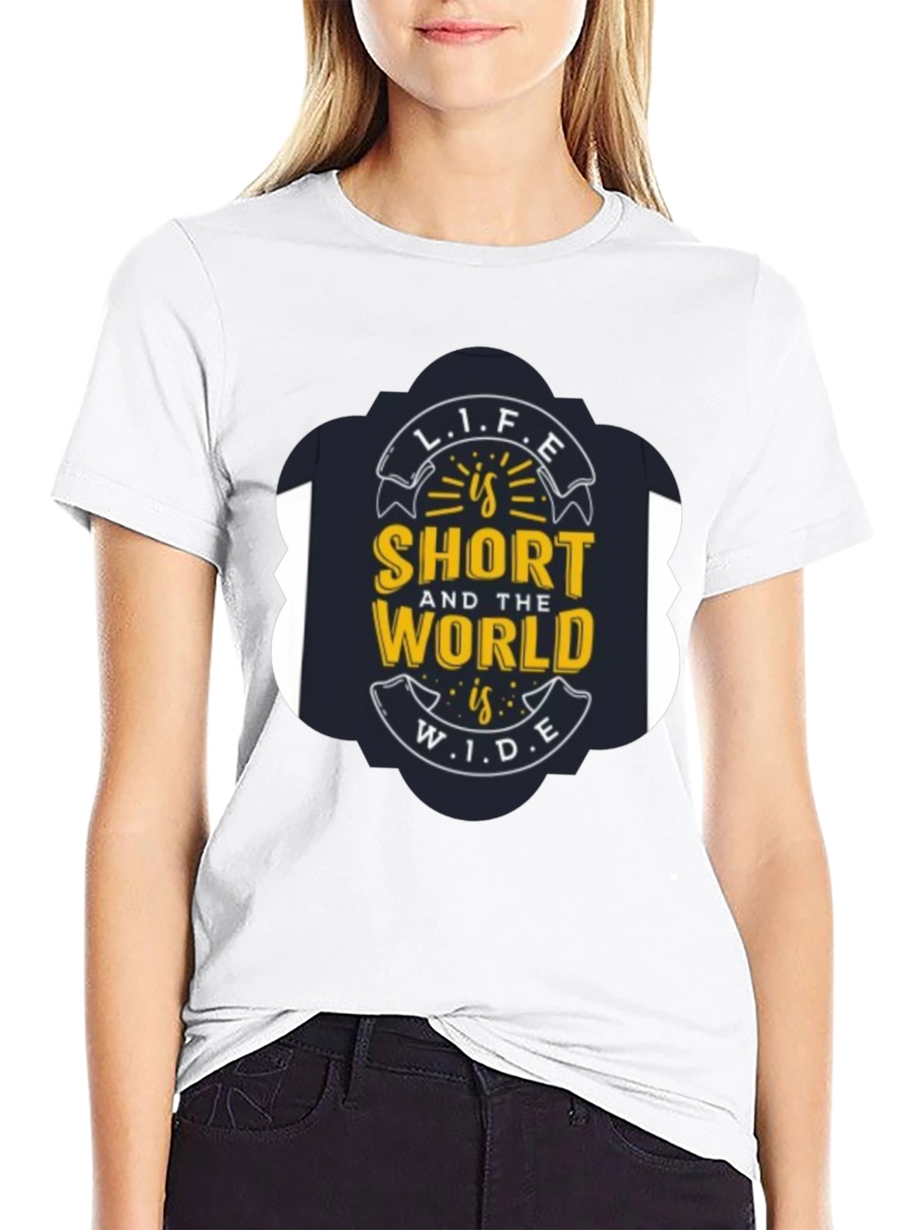 Life is Short Graphic T-Shirt