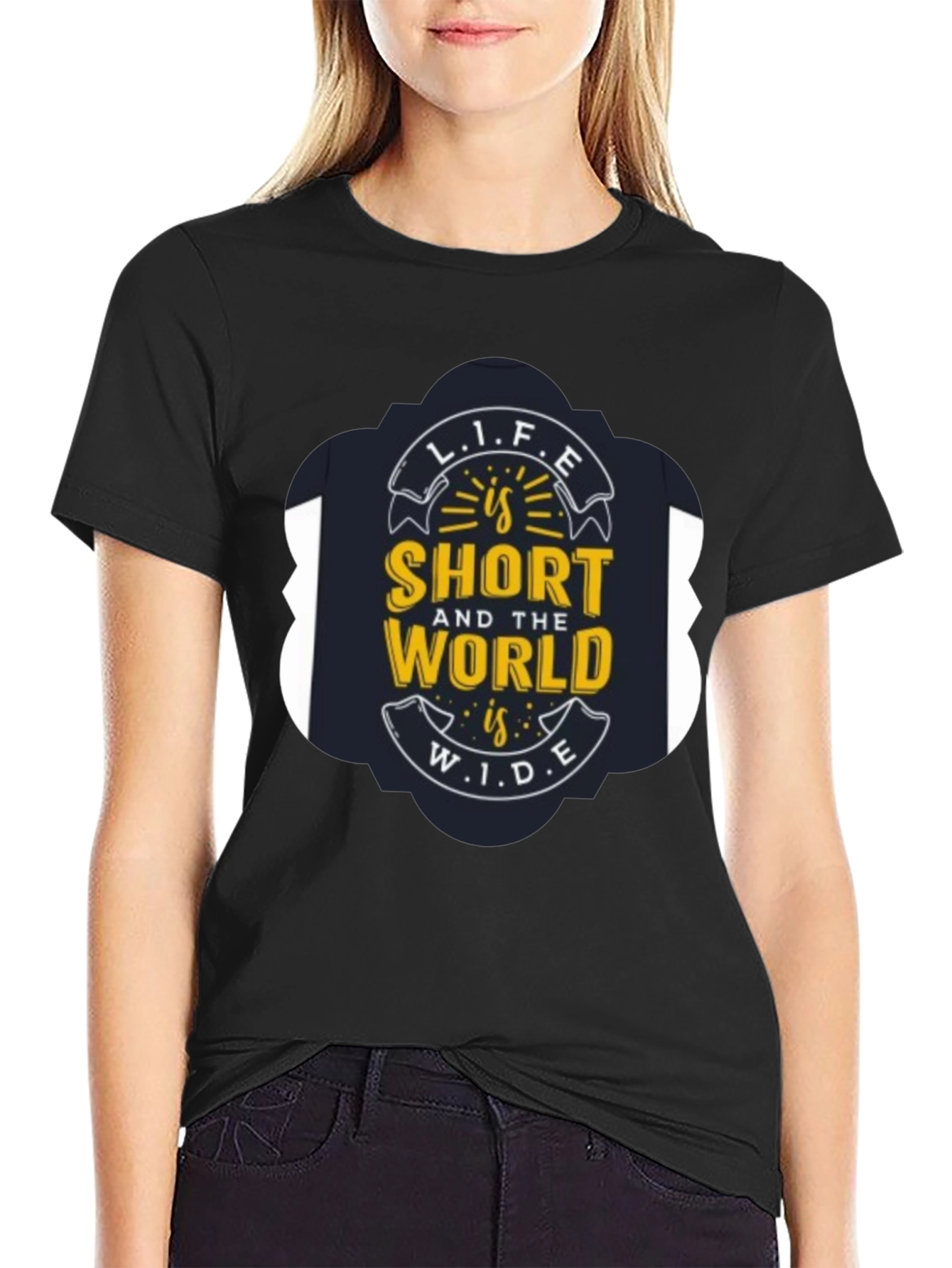 Life is Short Graphic T-Shirt