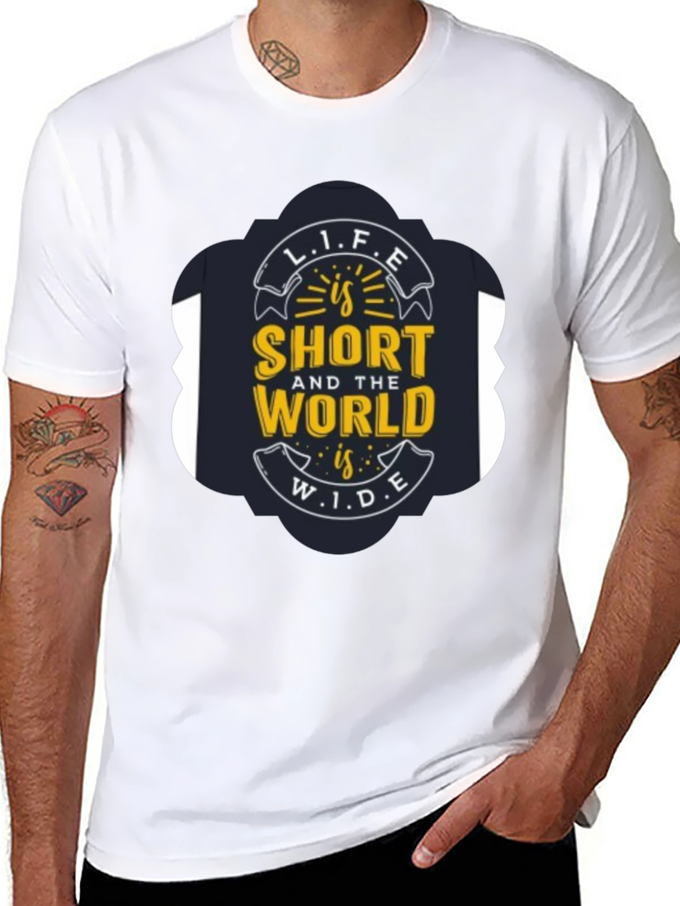 Life is Short Graphic T-Shirt