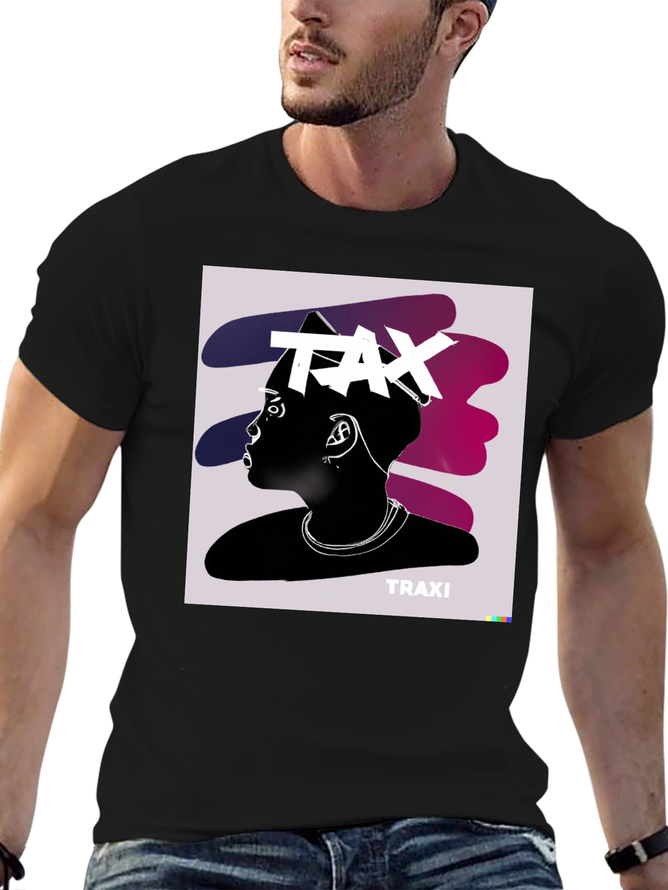 Traxi TAX Graphic Print T-Shirt