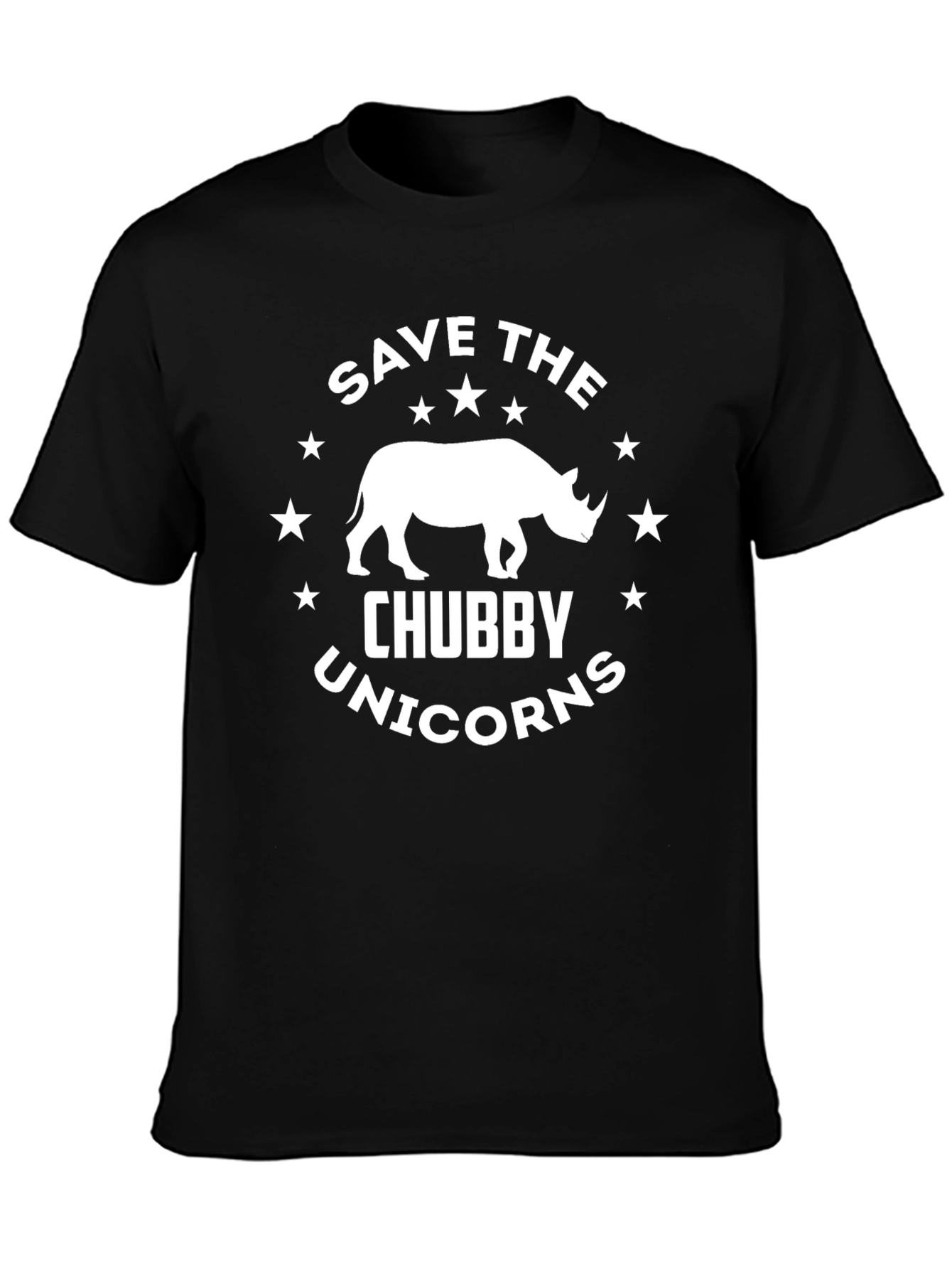 Save the Chubby Unicorns Graphic Tee