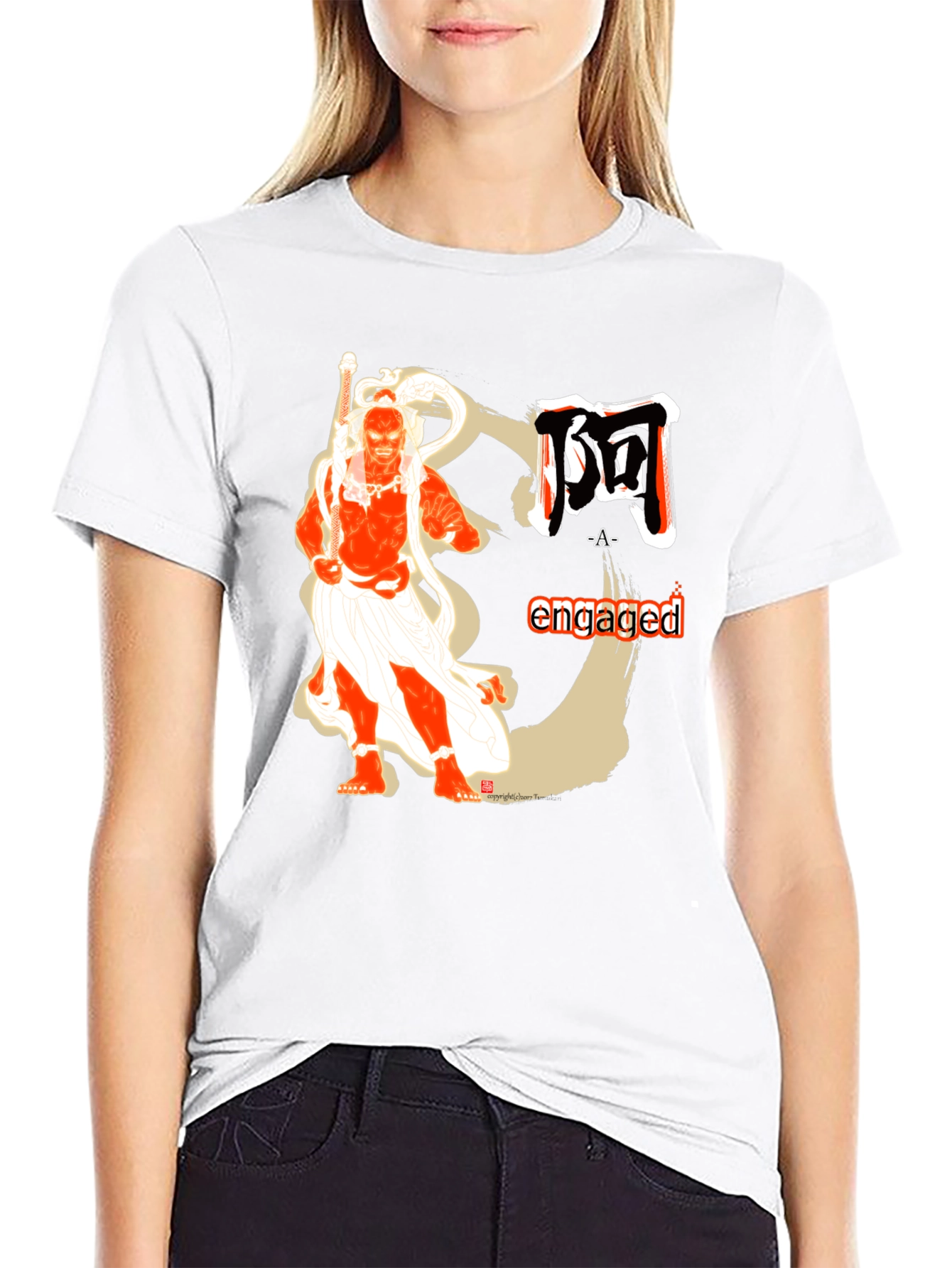 Unique Graphic T-Shirt - Japanese Art Inspired