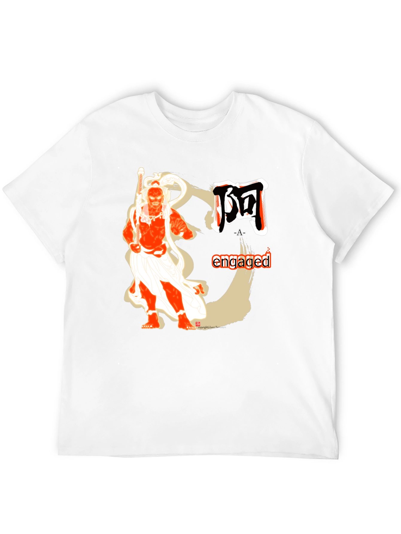 Unique Graphic T-Shirt - Japanese Art Inspired