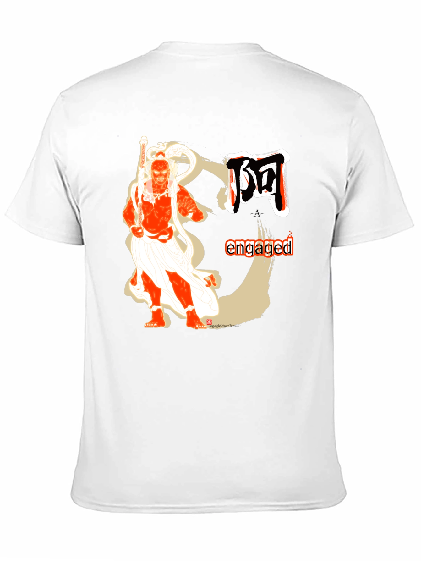 Unique Graphic T-Shirt - Japanese Art Inspired
