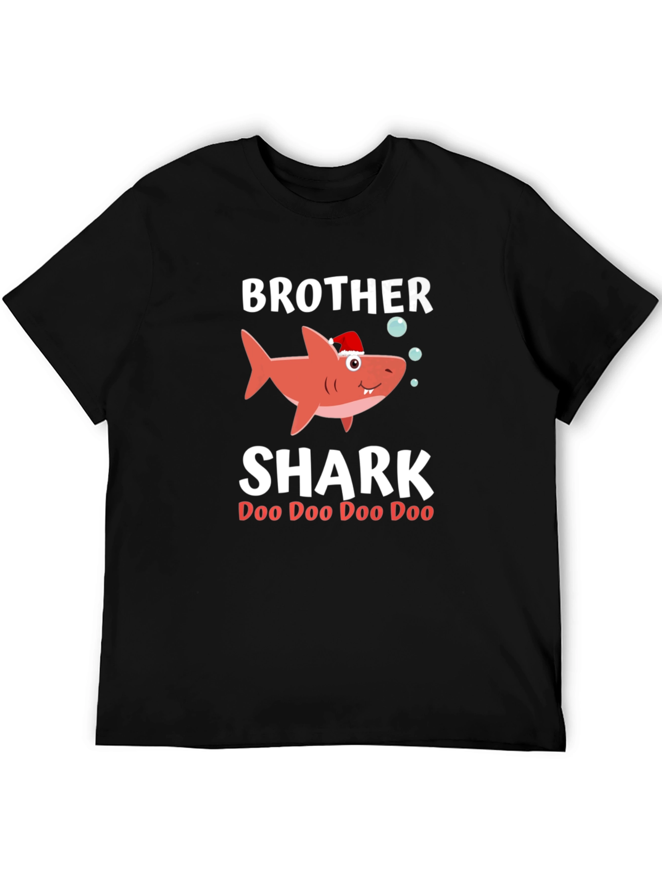 Brother Shark Doo Doo Funny Christmas T-Shirt