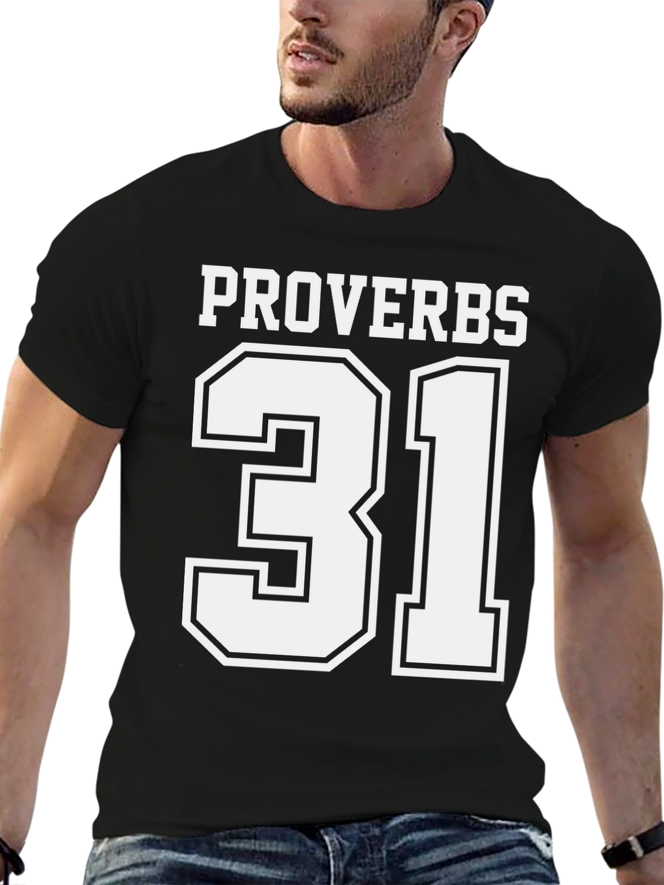 Proverbs 31 Graphic T-Shirt - Stylish Christian Apparel