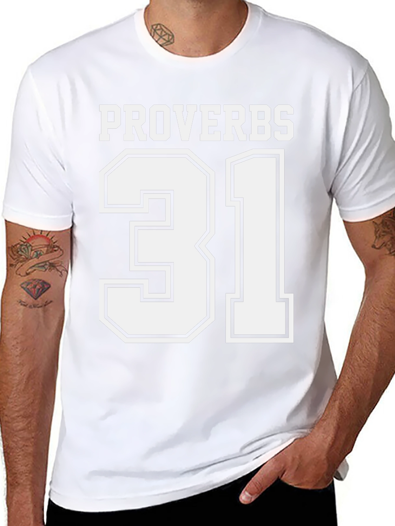 Proverbs 31 Graphic T-Shirt - Stylish Christian Apparel