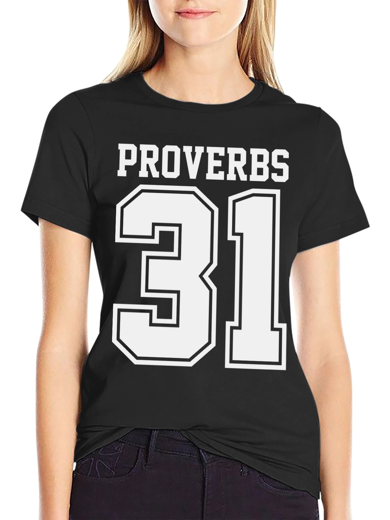 Proverbs 31 Graphic T-Shirt - Stylish Christian Apparel