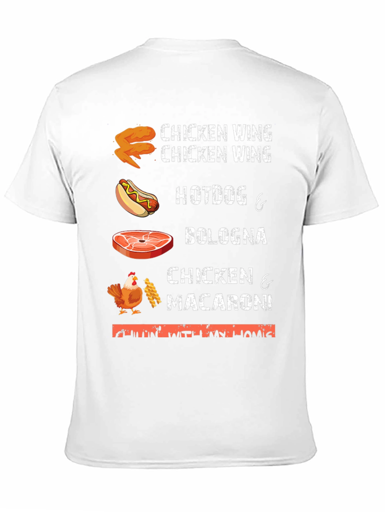 Chicken Wing Hotdog T-Shirt