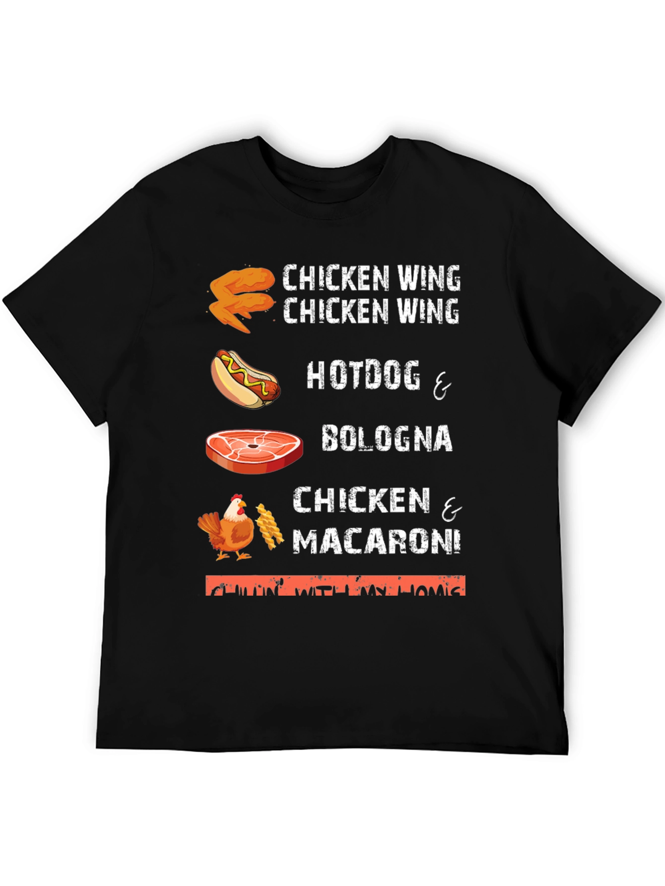 Chicken Wing Hotdog T-Shirt