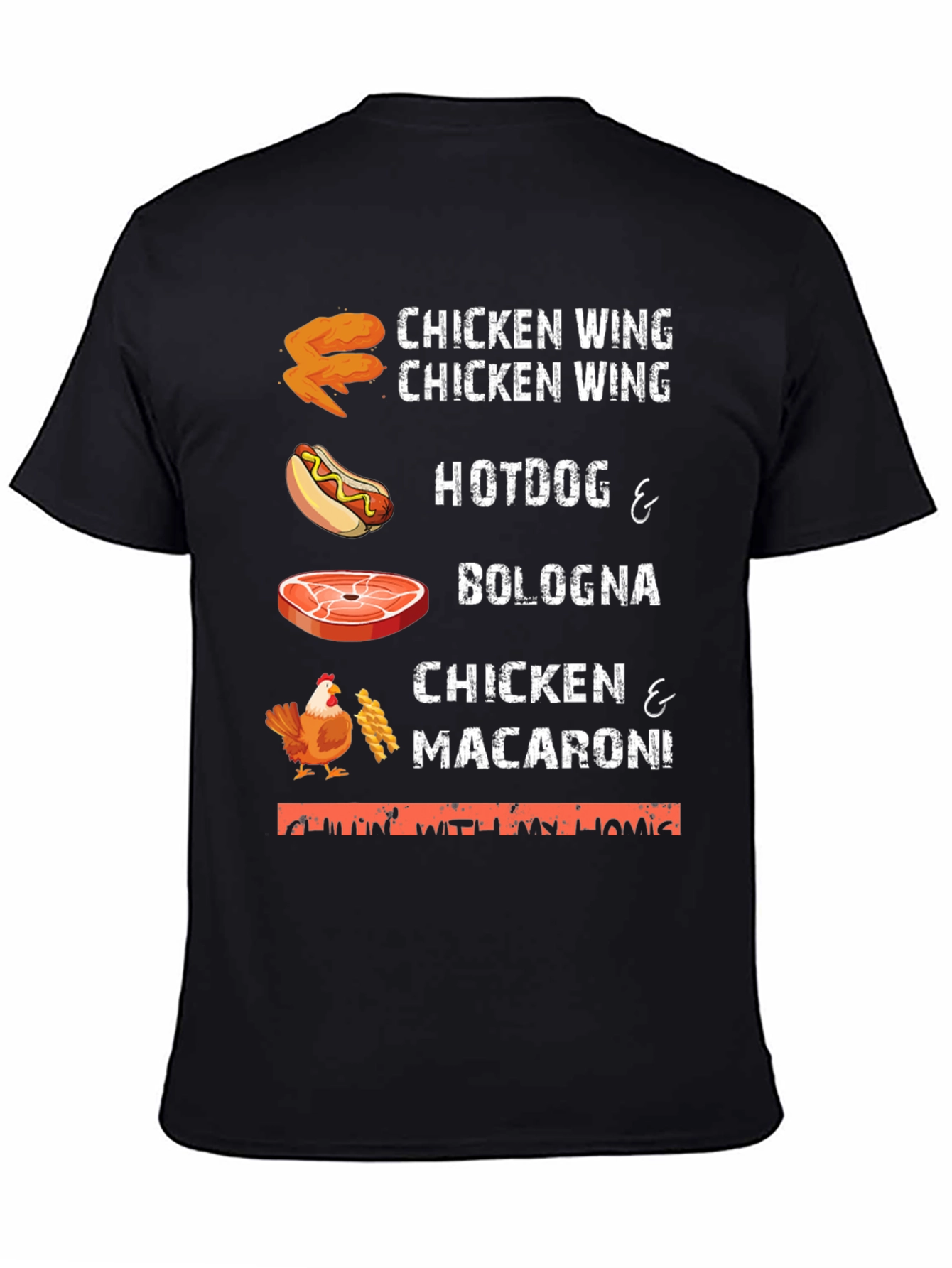 Chicken Wing Hotdog T-Shirt