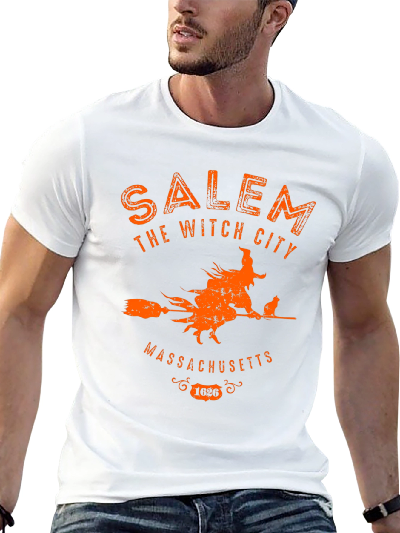 Salem Witch City T-Shirt - Massachusetts Halloween Tee