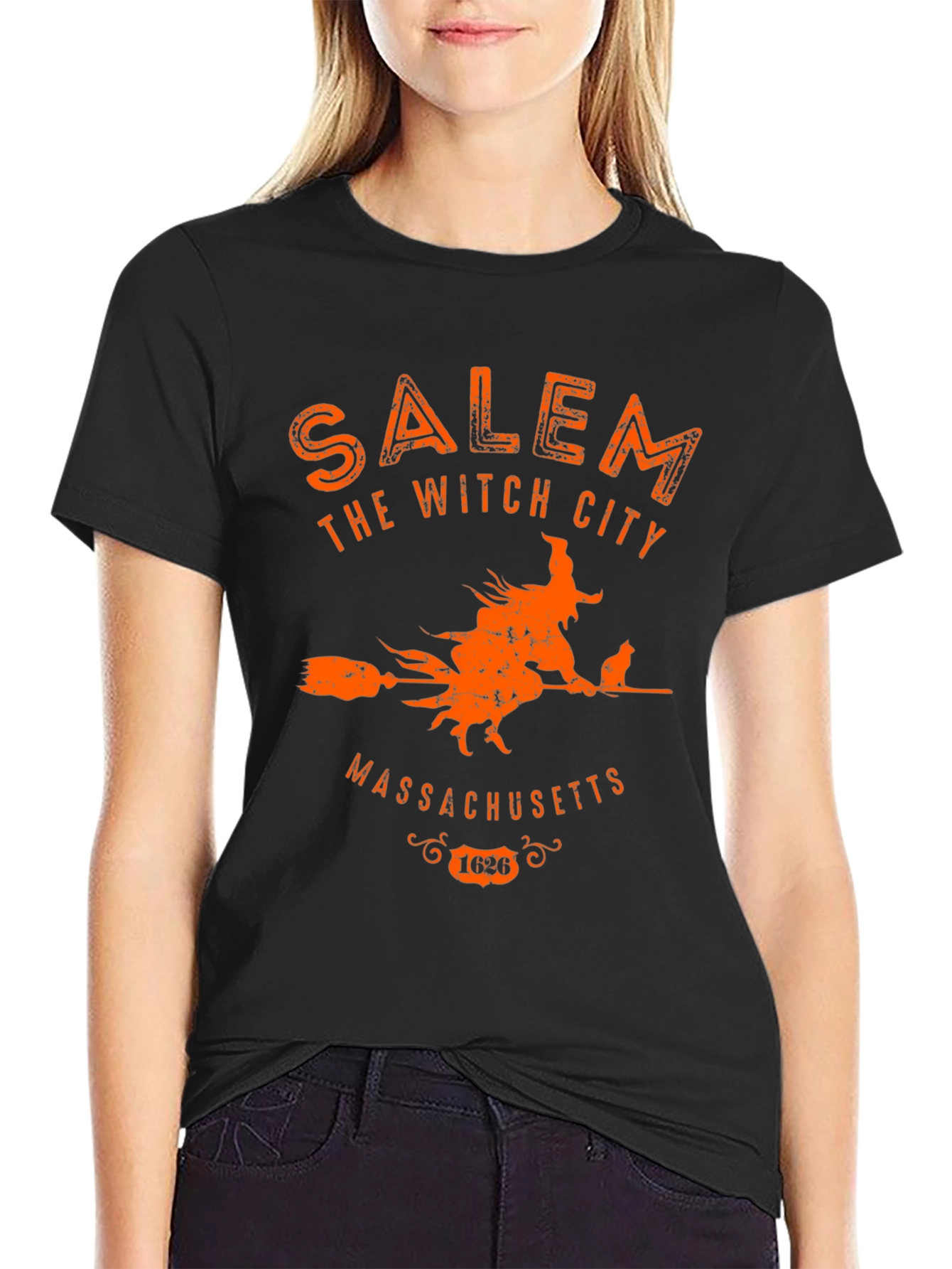 Salem Witch City T-Shirt - Massachusetts Halloween Tee