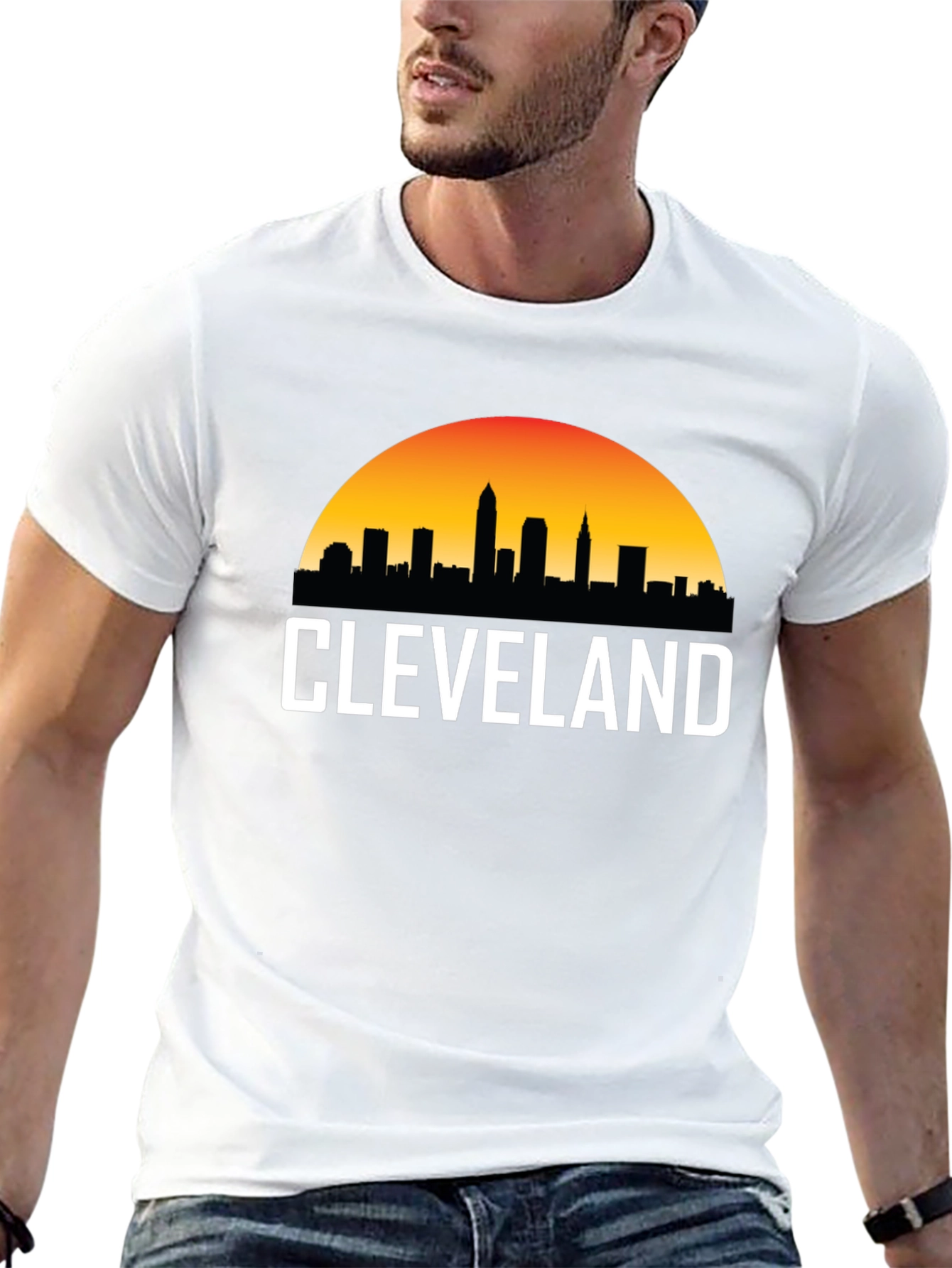Cleveland Skyline Graphic Tee - City Pride