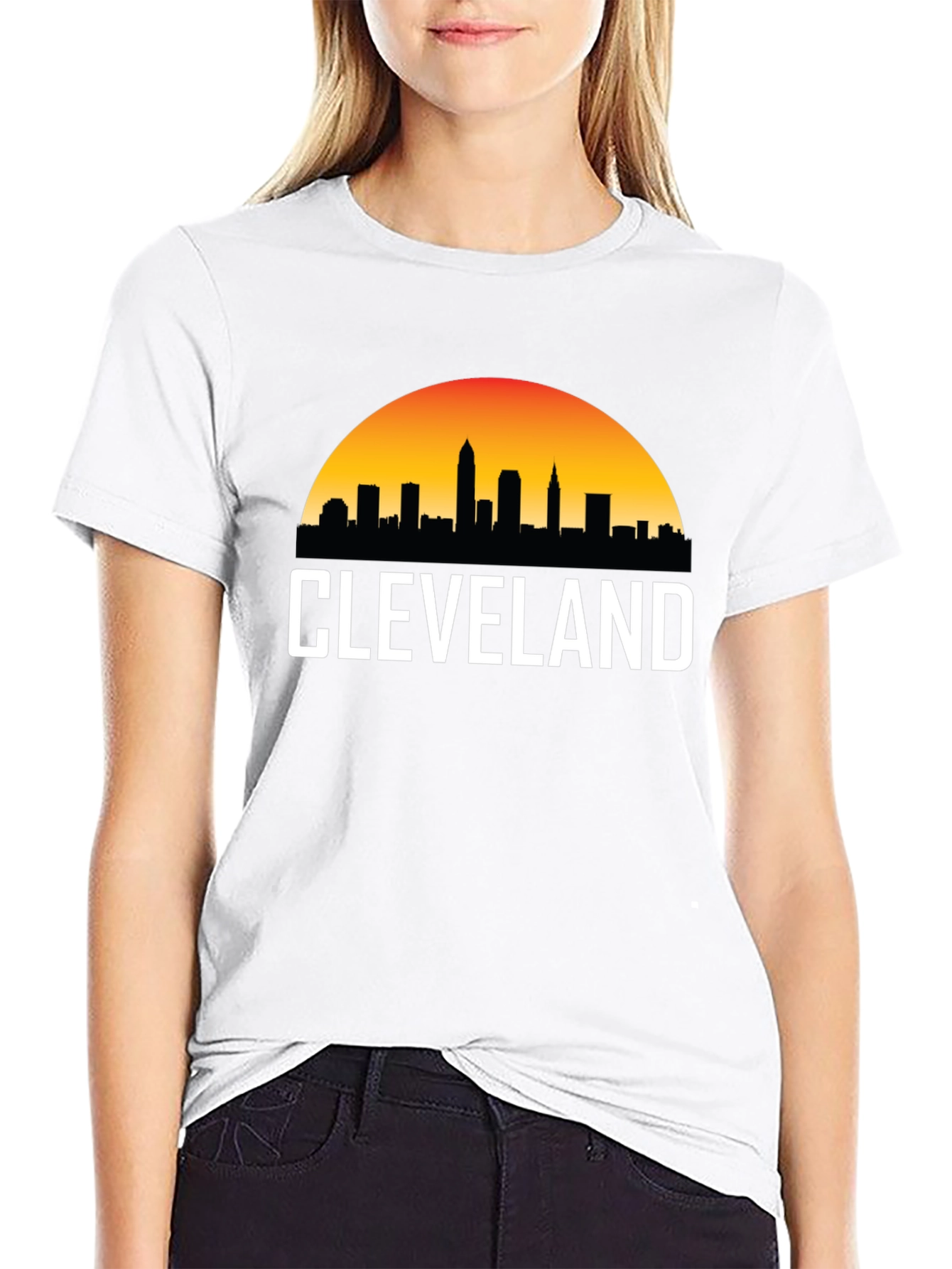 Cleveland Skyline Graphic Tee - City Pride