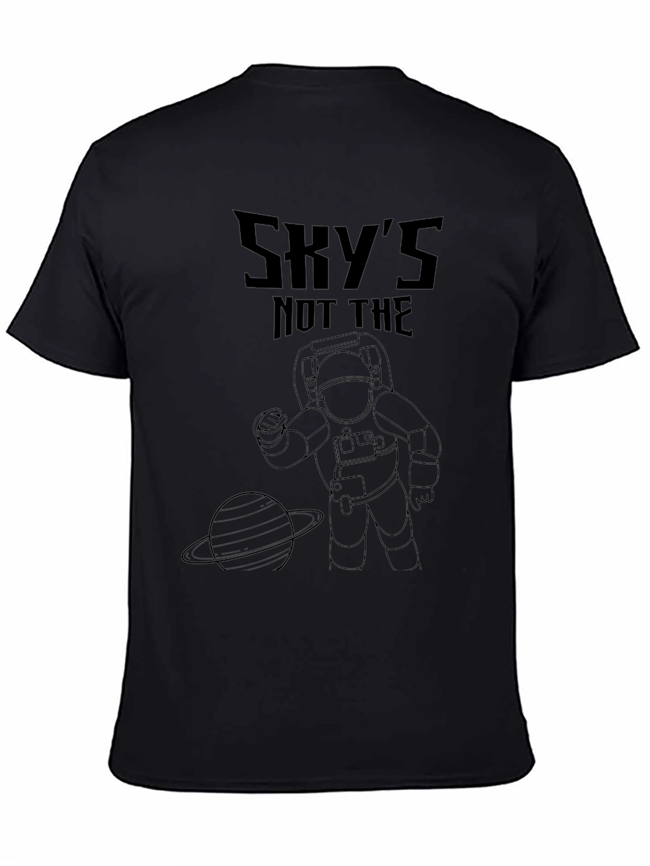 Skys Not The Limit Astronaut T-Shirt