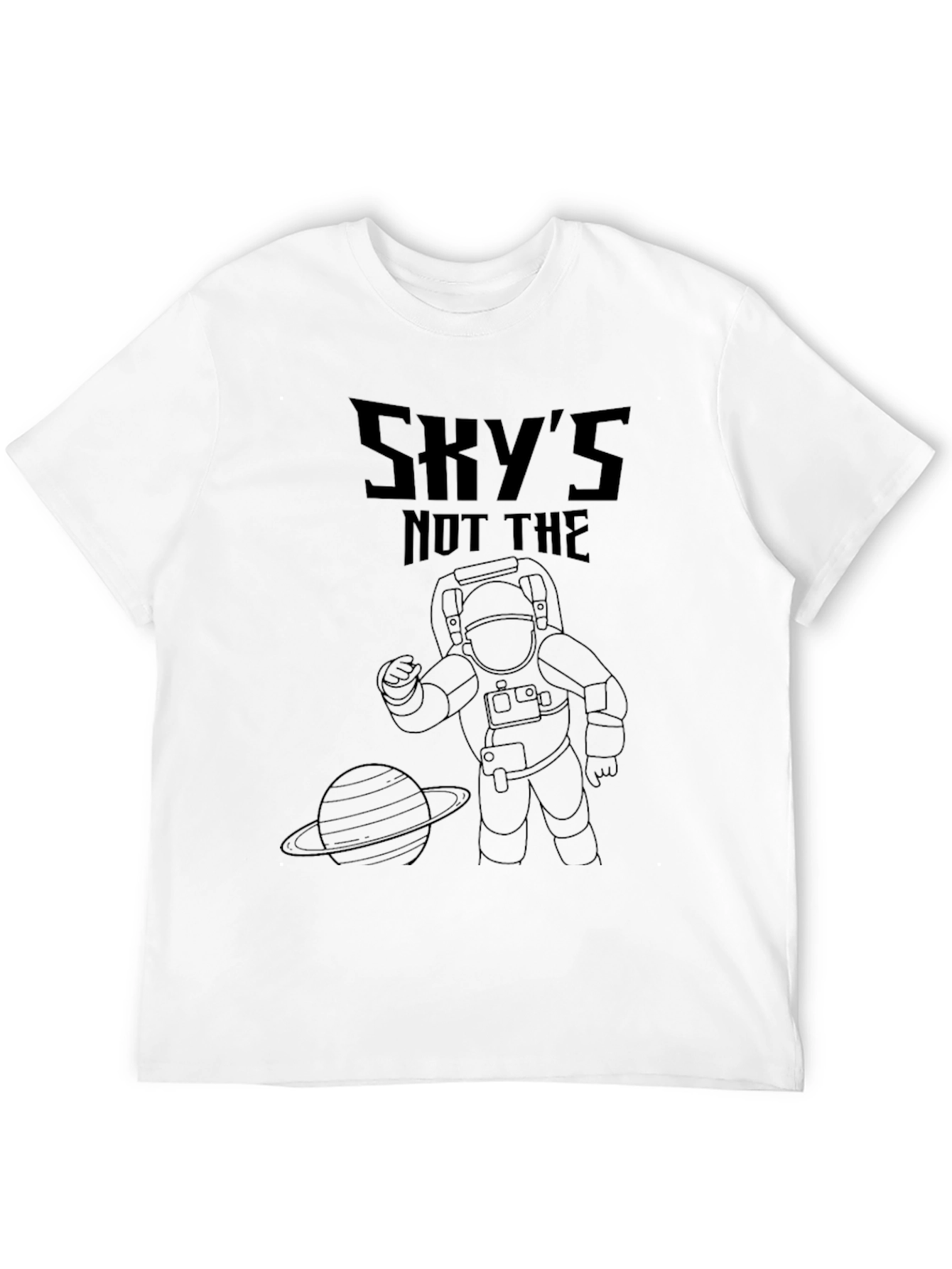 Skys Not The Limit Astronaut T-Shirt