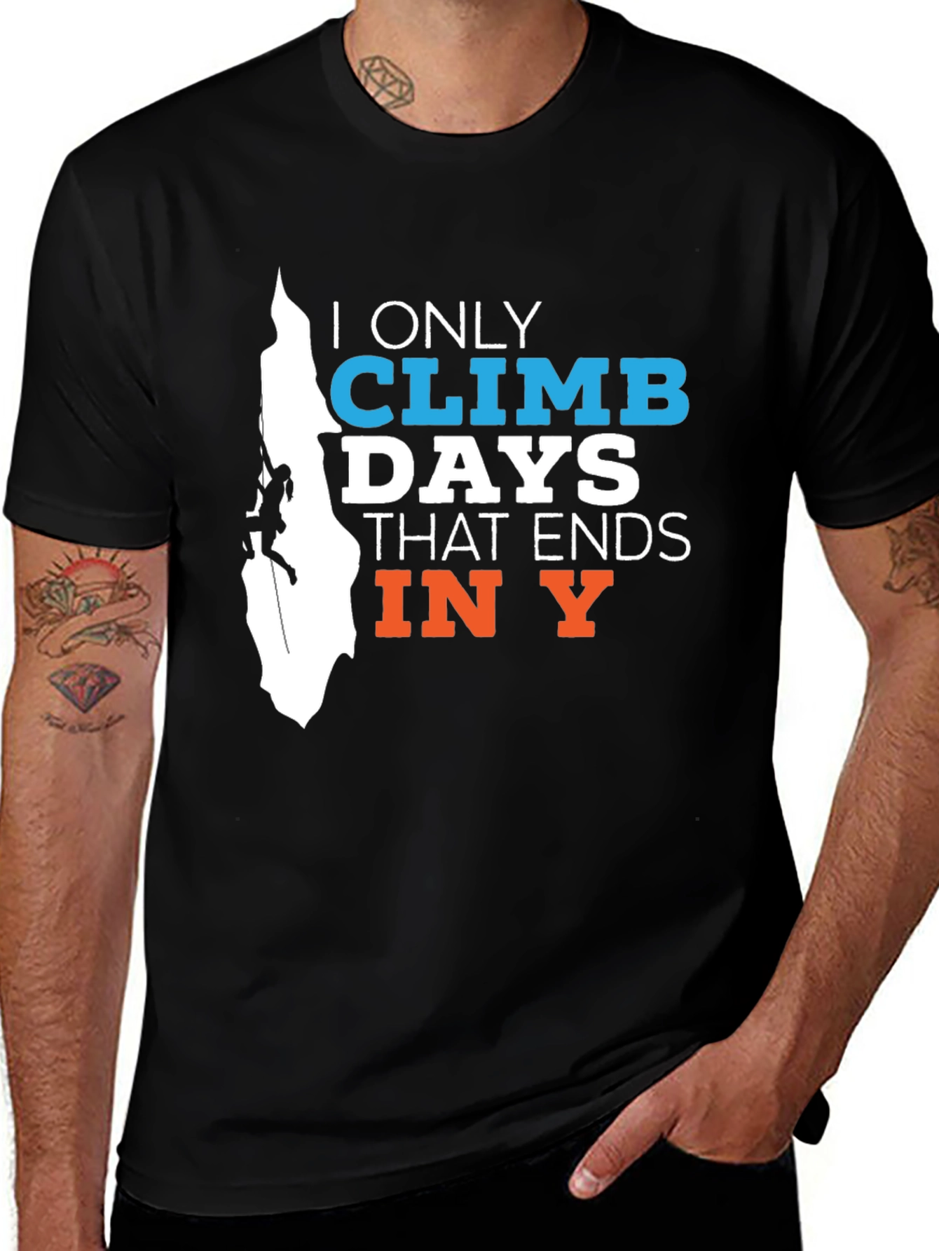 Climbing Days T-Shirt - Ends in Y