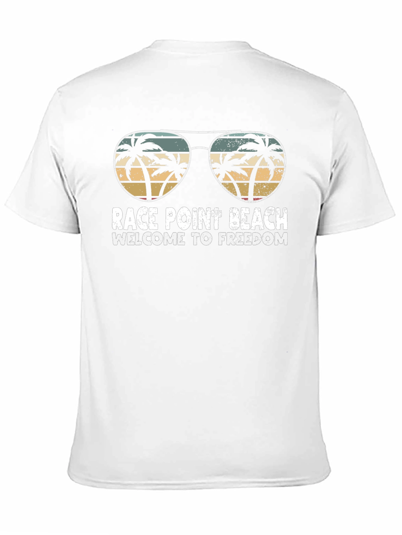 Race Point Beach T-Shirt: Welcome to Freedom