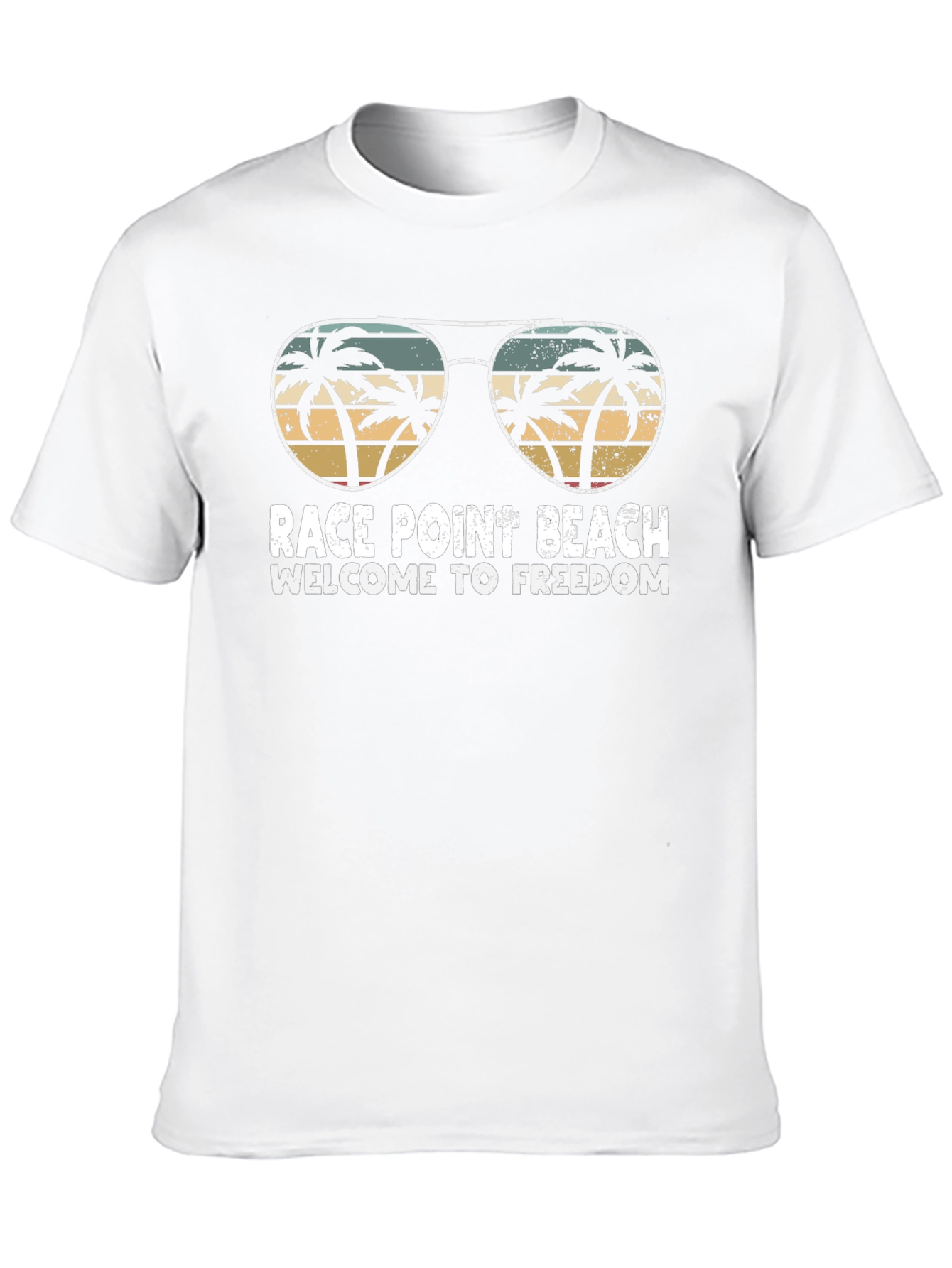 Race Point Beach T-Shirt: Welcome to Freedom