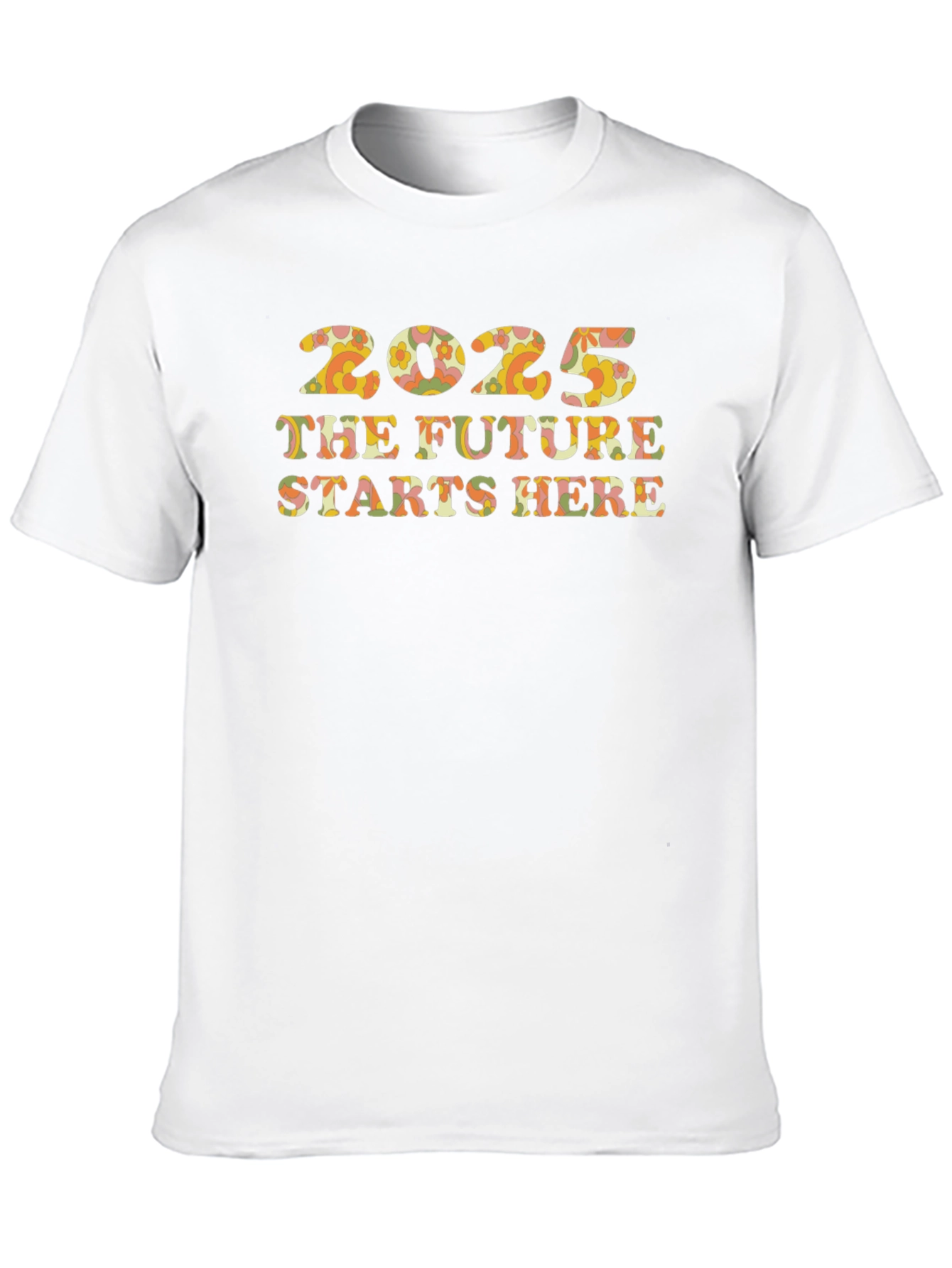 2025 The Future Starts Here Graphic T-Shirt