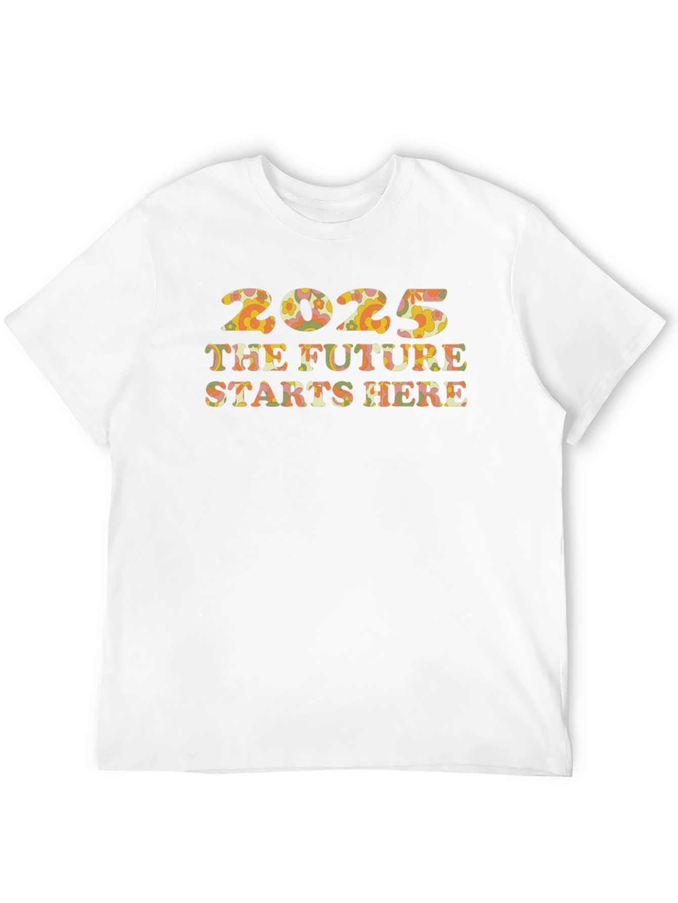 2025 The Future Starts Here Graphic T-Shirt