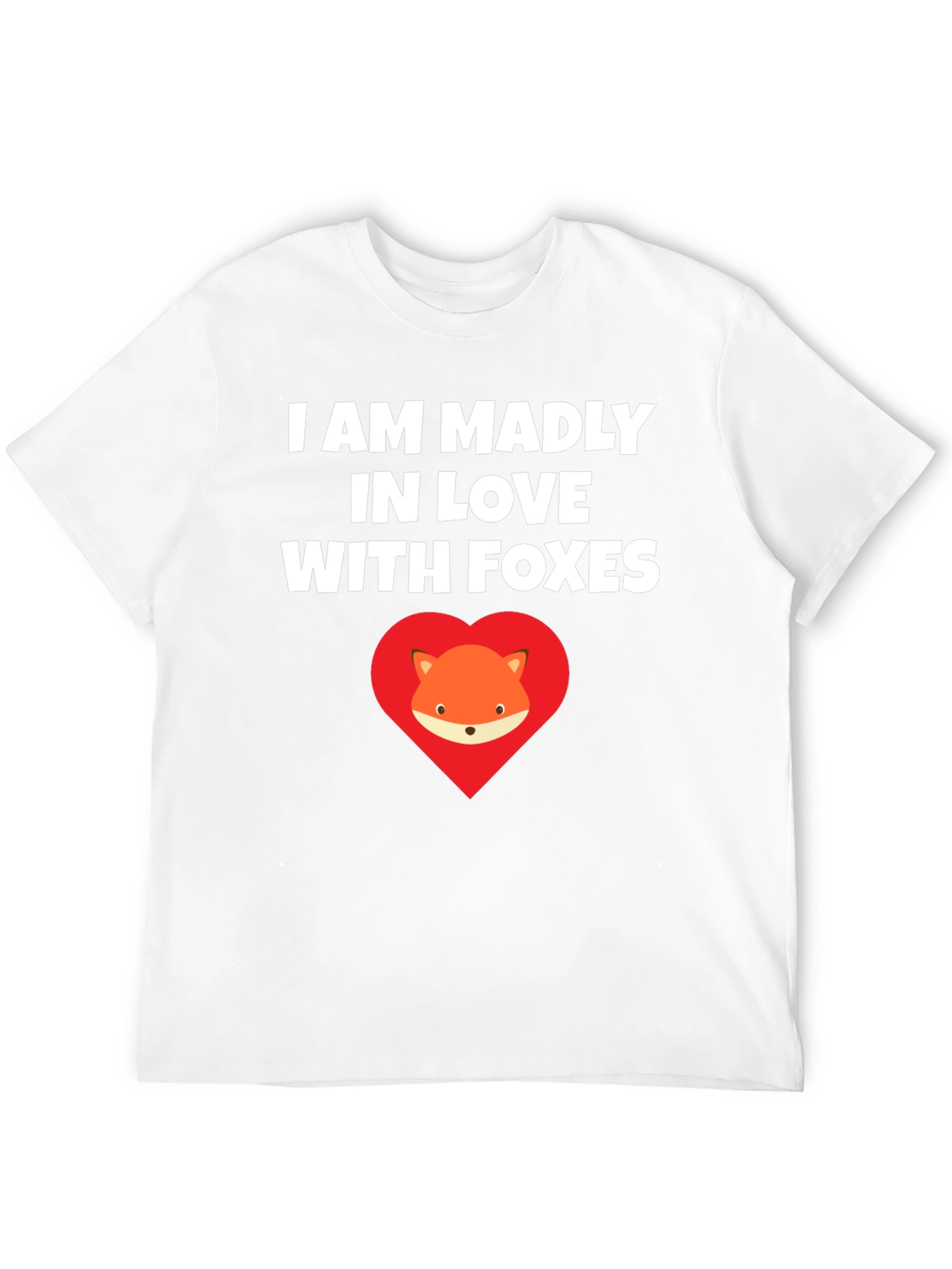 I Love Foxes Graphic T-Shirt