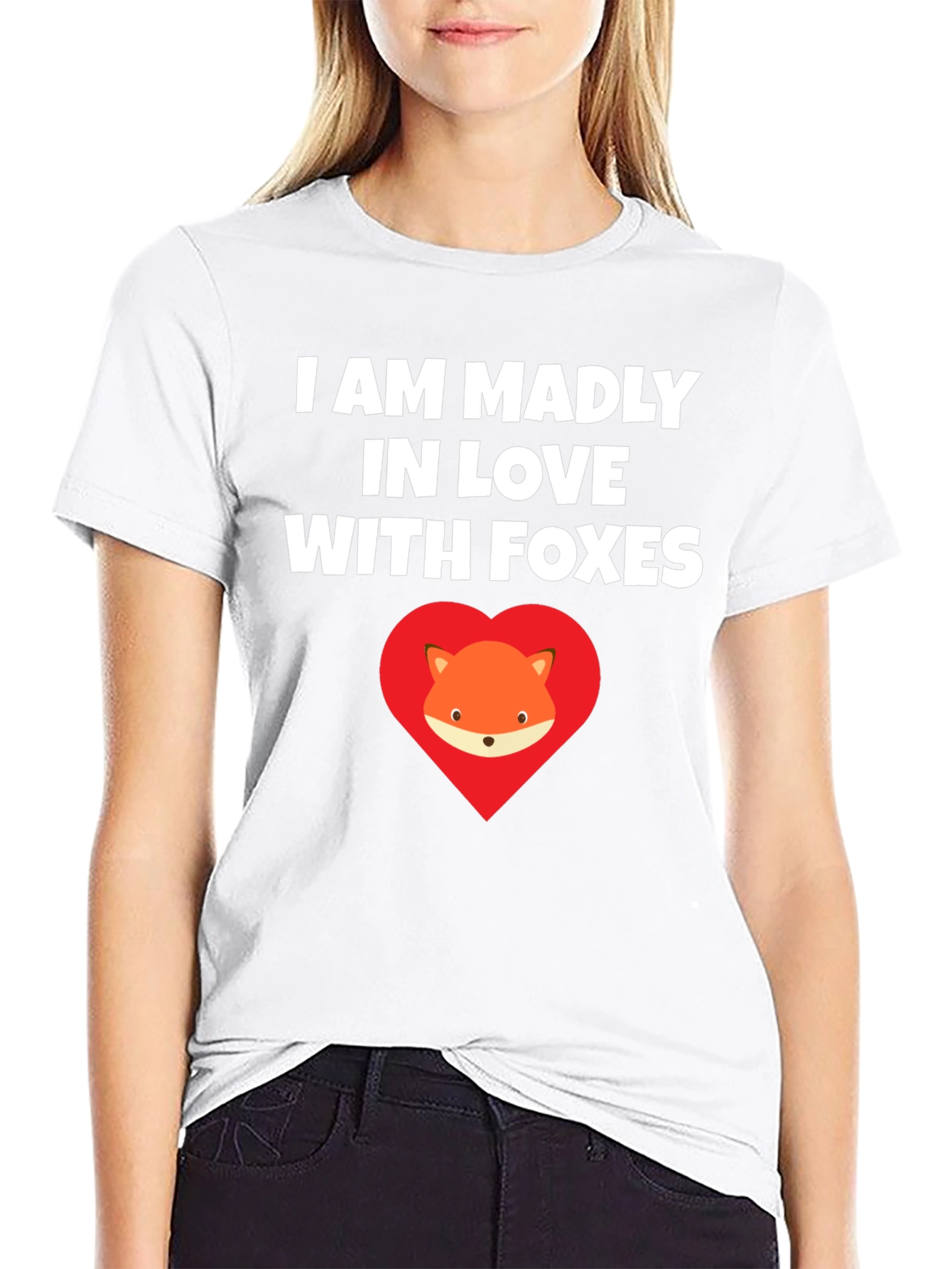 I Love Foxes Graphic T-Shirt