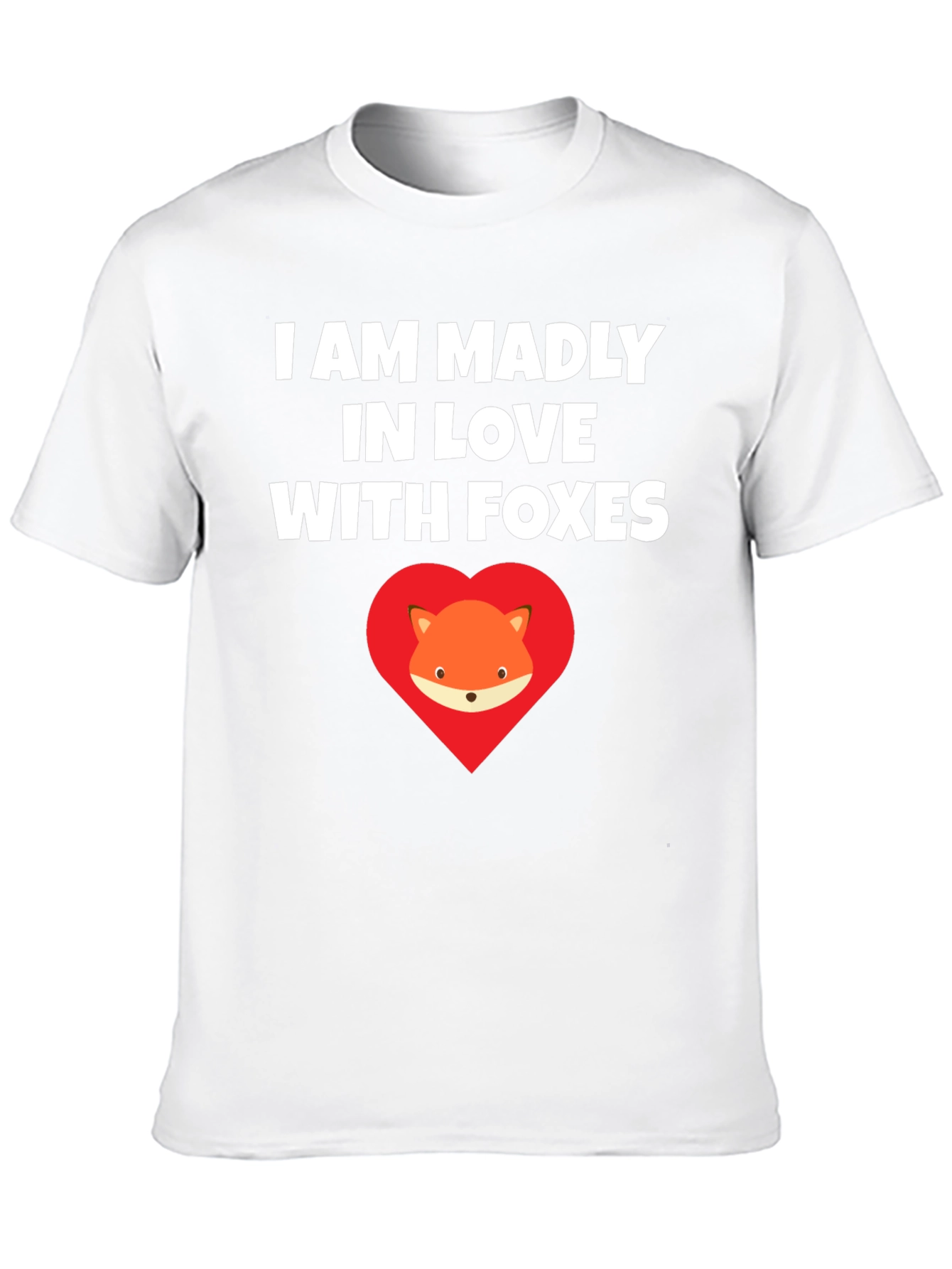 I Love Foxes Graphic T-Shirt