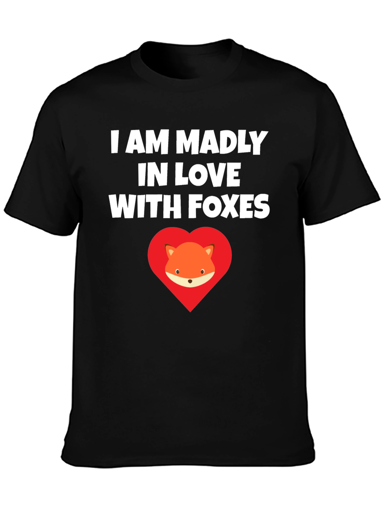 I Love Foxes Graphic T-Shirt