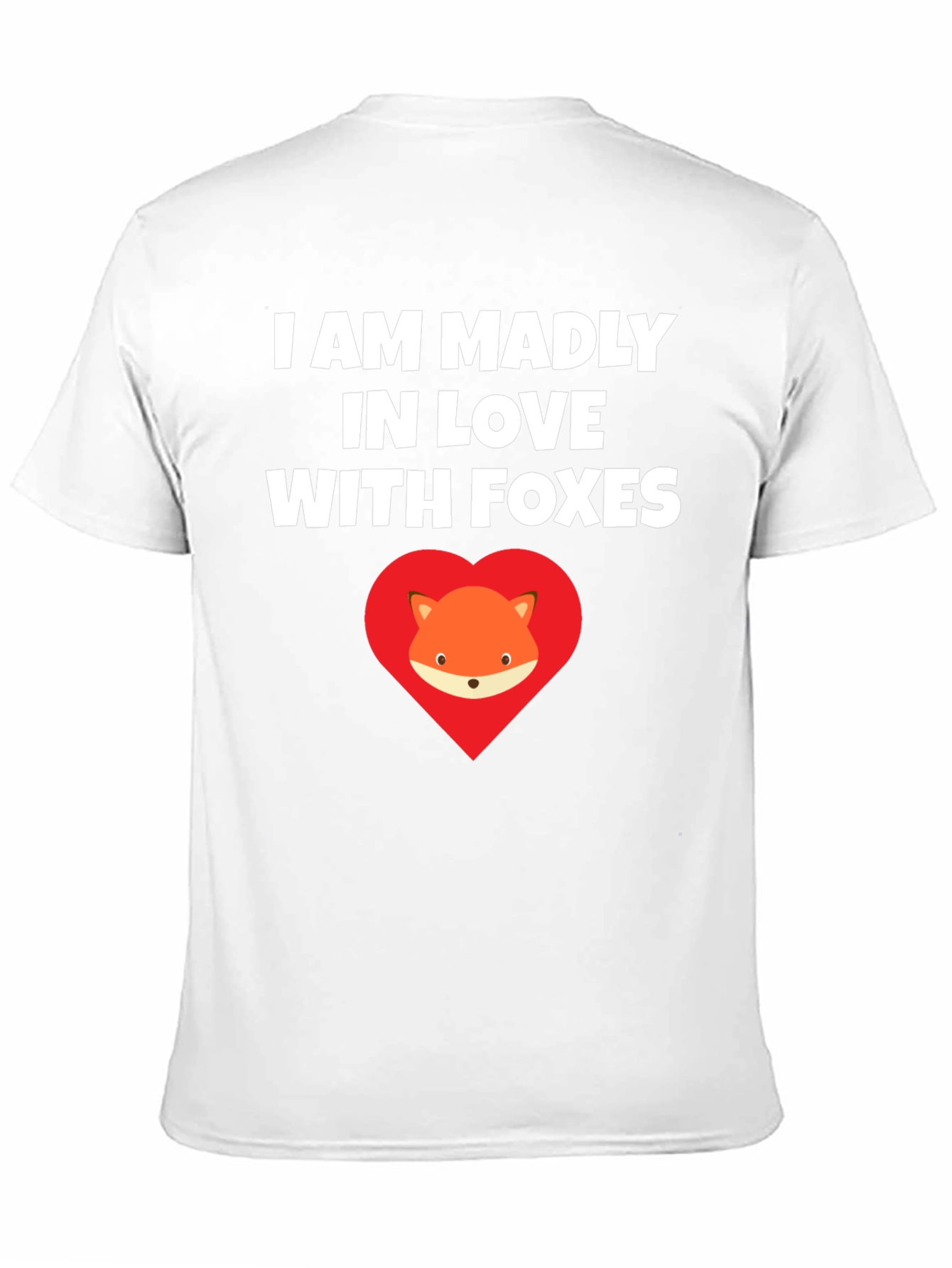 I Love Foxes Graphic T-Shirt