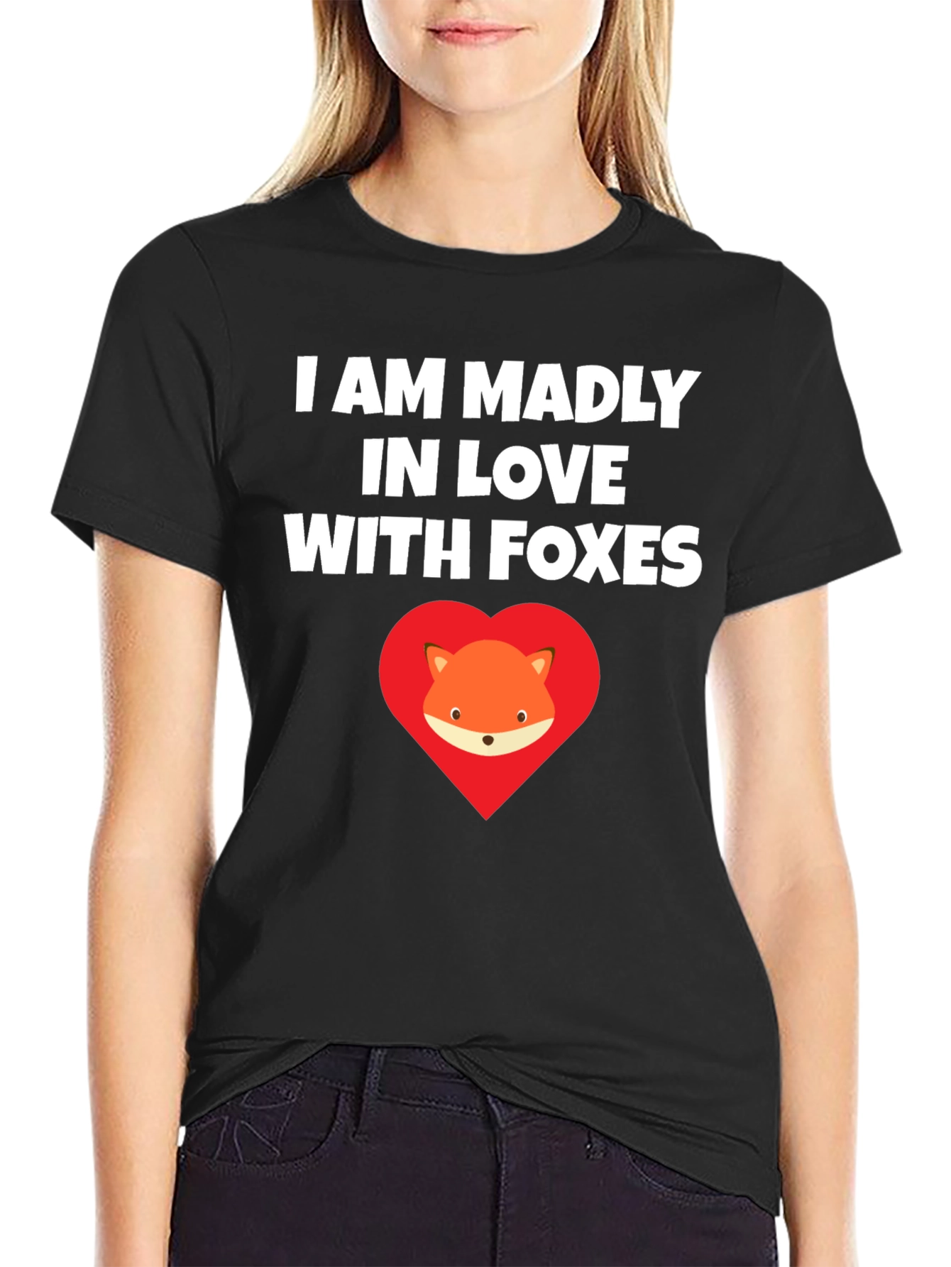 I Love Foxes Graphic T-Shirt