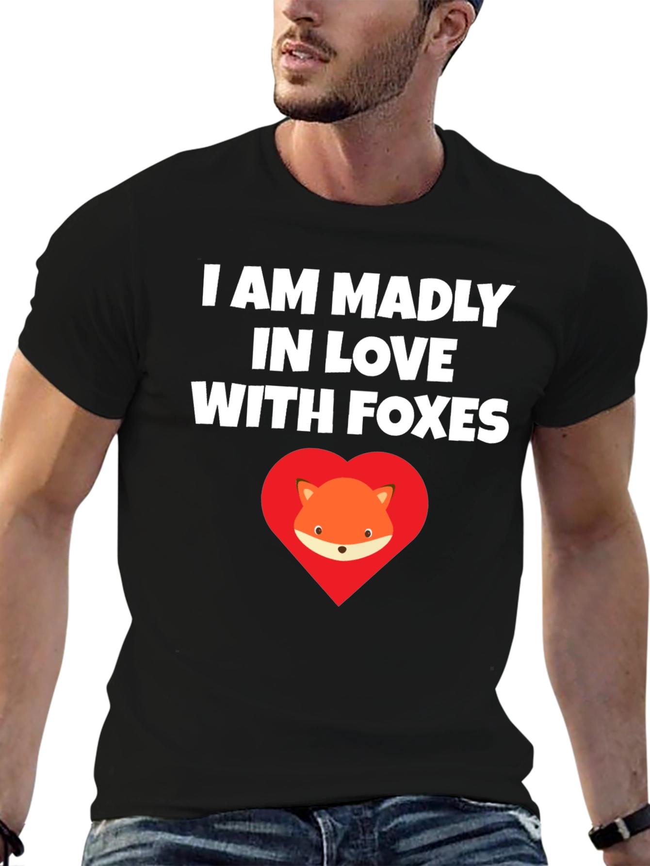 I Love Foxes Graphic T-Shirt