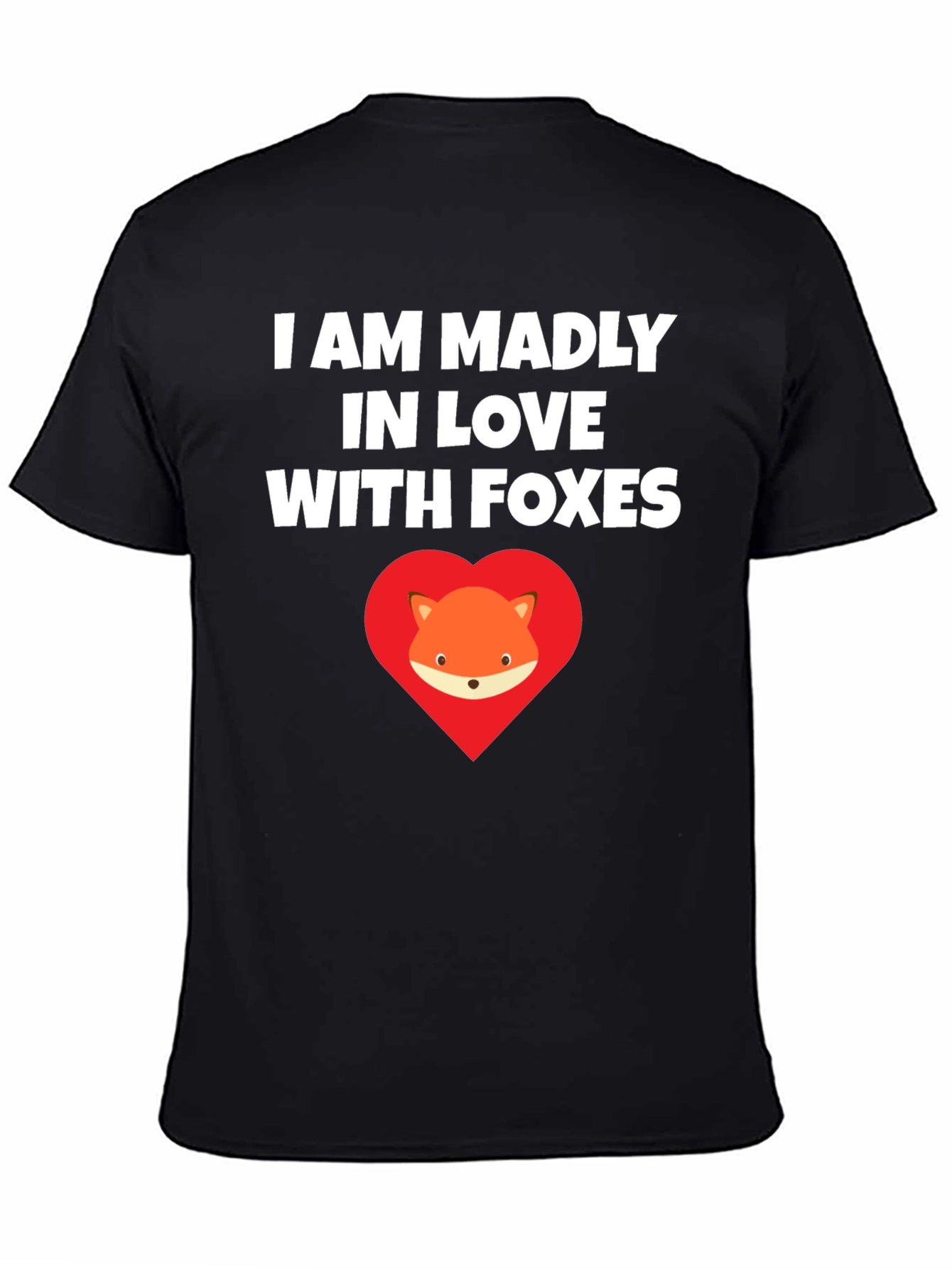 I Love Foxes Graphic T-Shirt